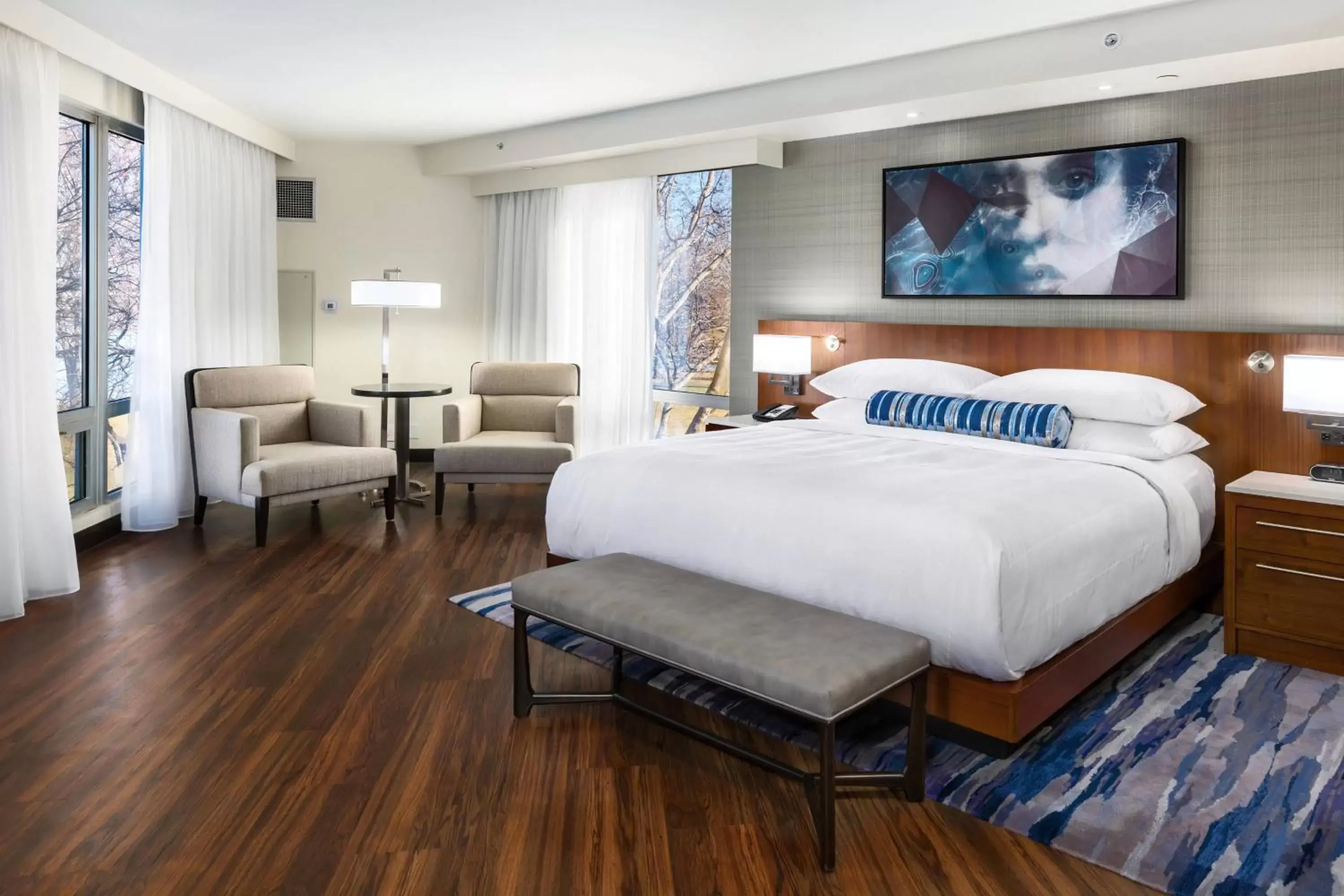 Bedroom, Bed in South Sioux City Marriott Riverfront