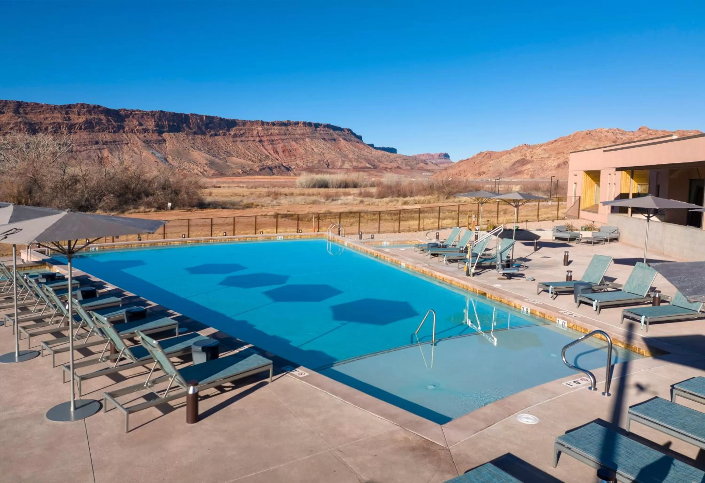 Swimming pool in WorldMark Moab