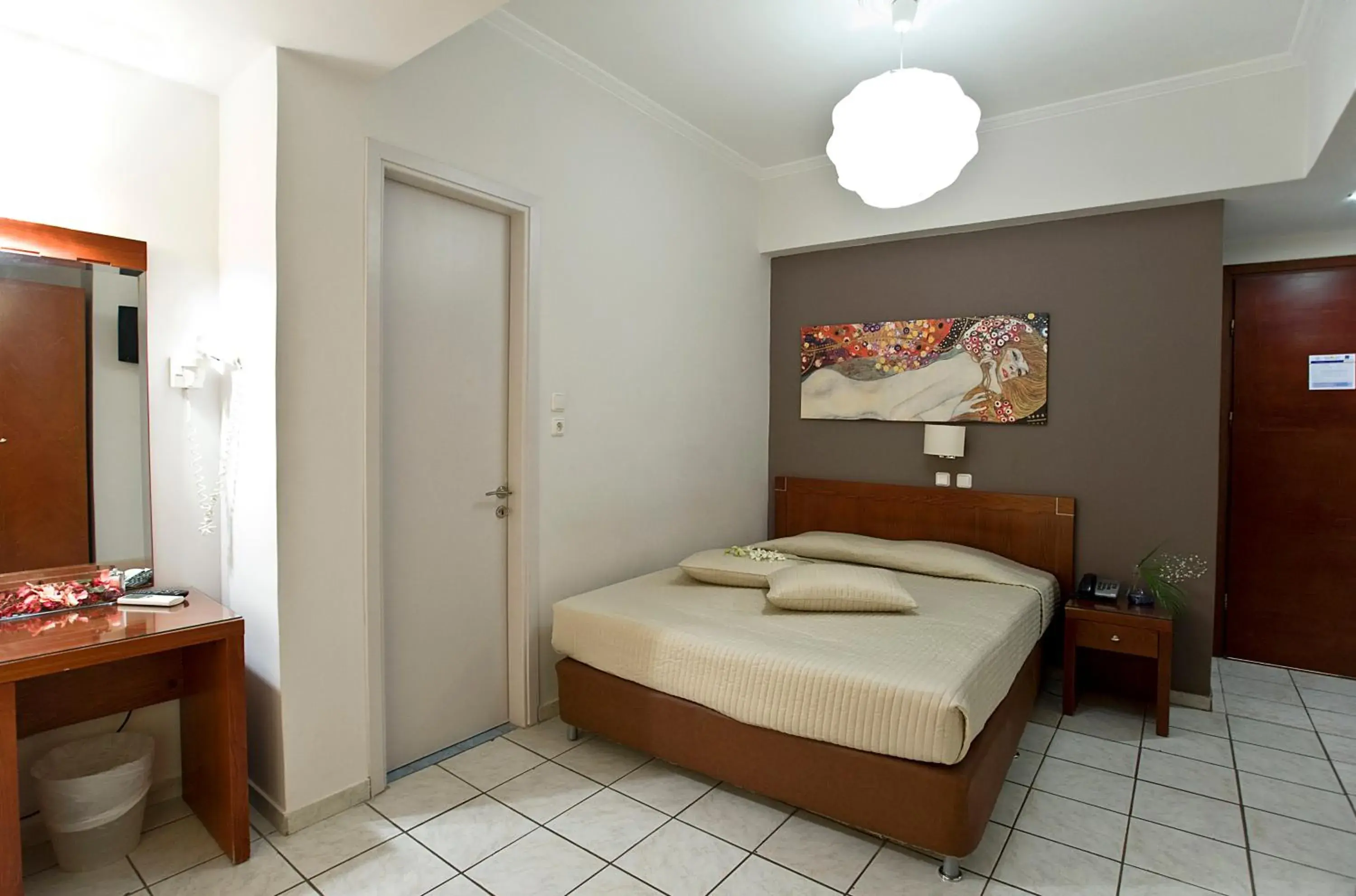 Bed in Epidavros Hotel