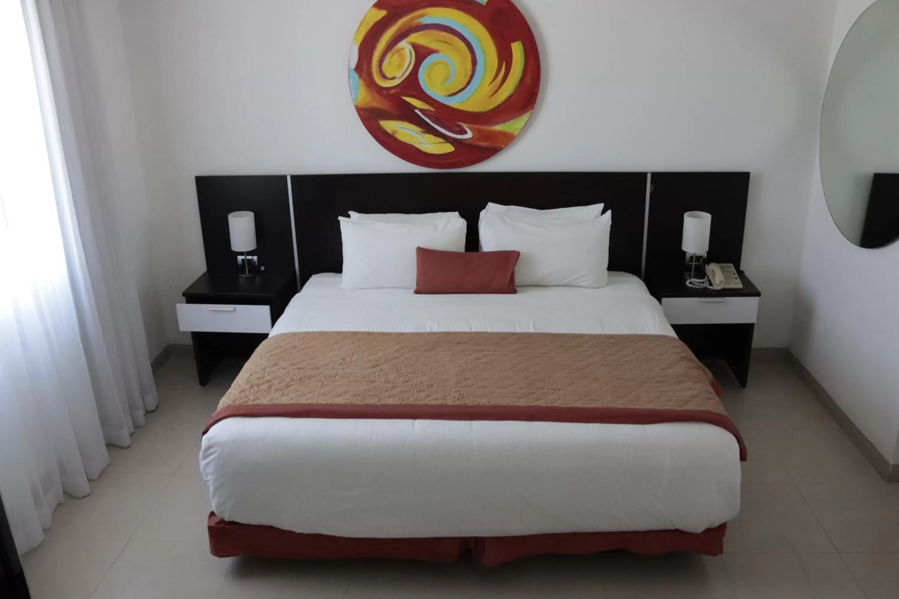Bedroom, Bed in Hotel México Plaza Irapuato