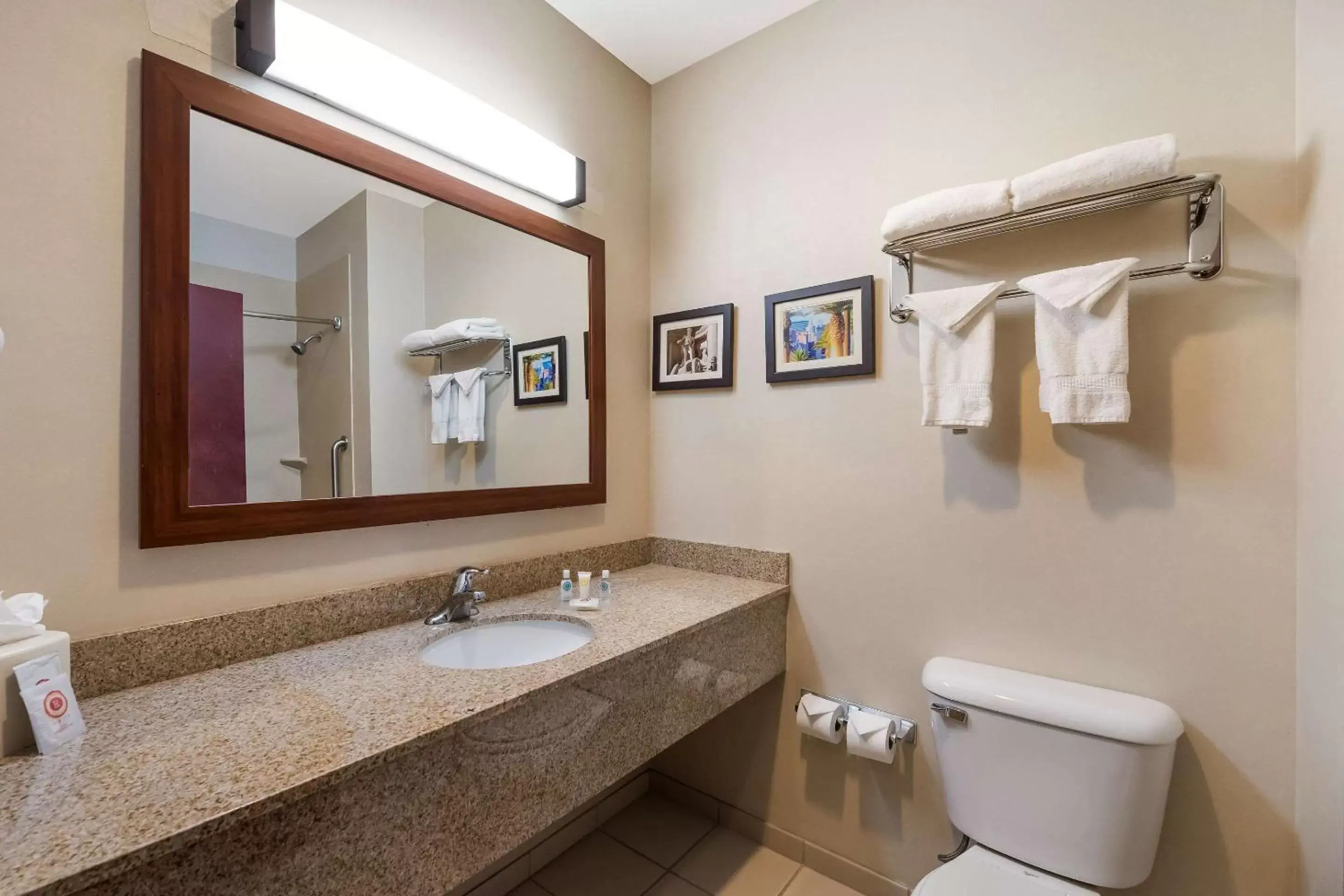 Bedroom, Bathroom in Comfort Inn & Suites Las Vegas - Nellis