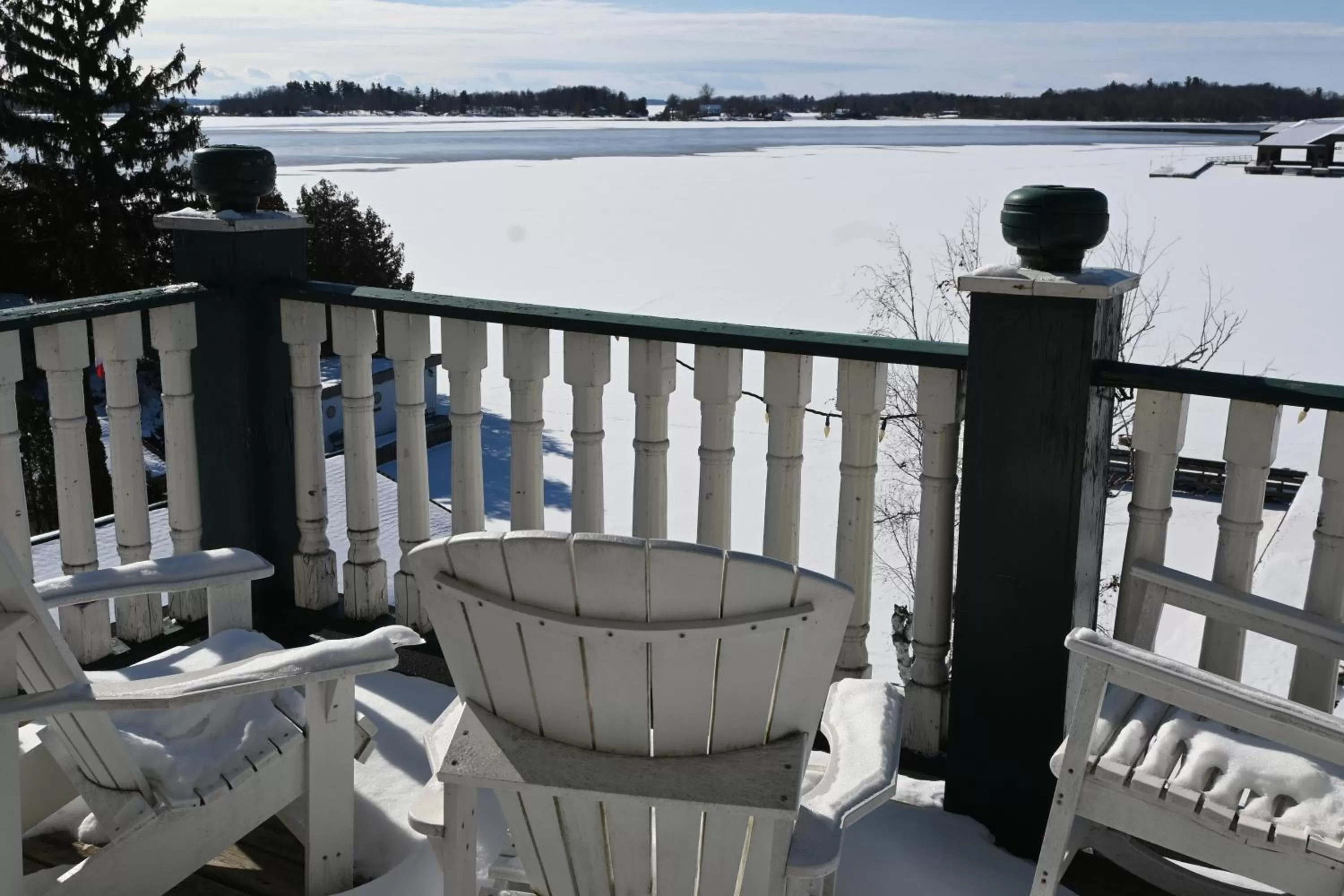Balcony/Terrace in The Gananoque Inn
