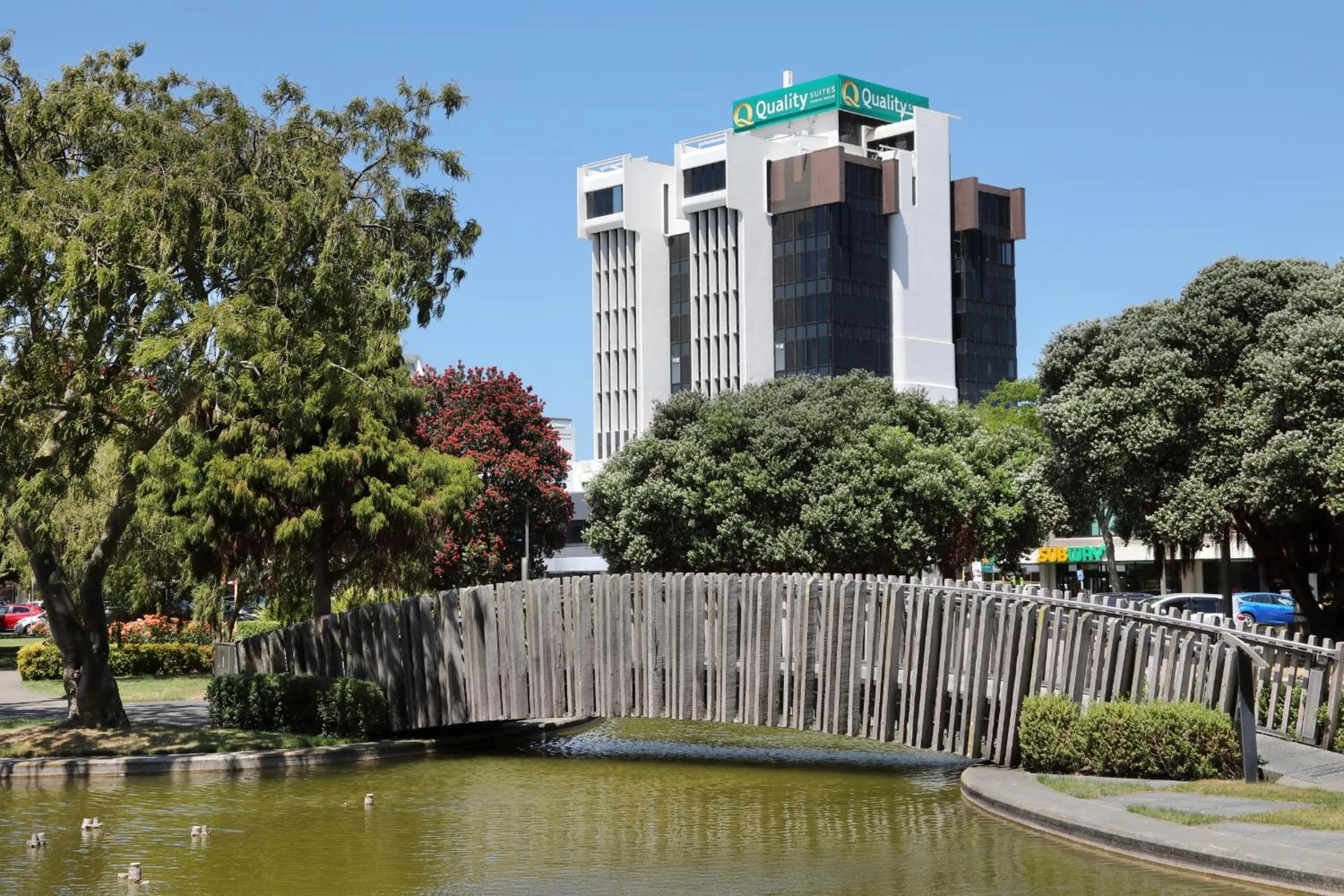 Property building in Quality Suites Central Square