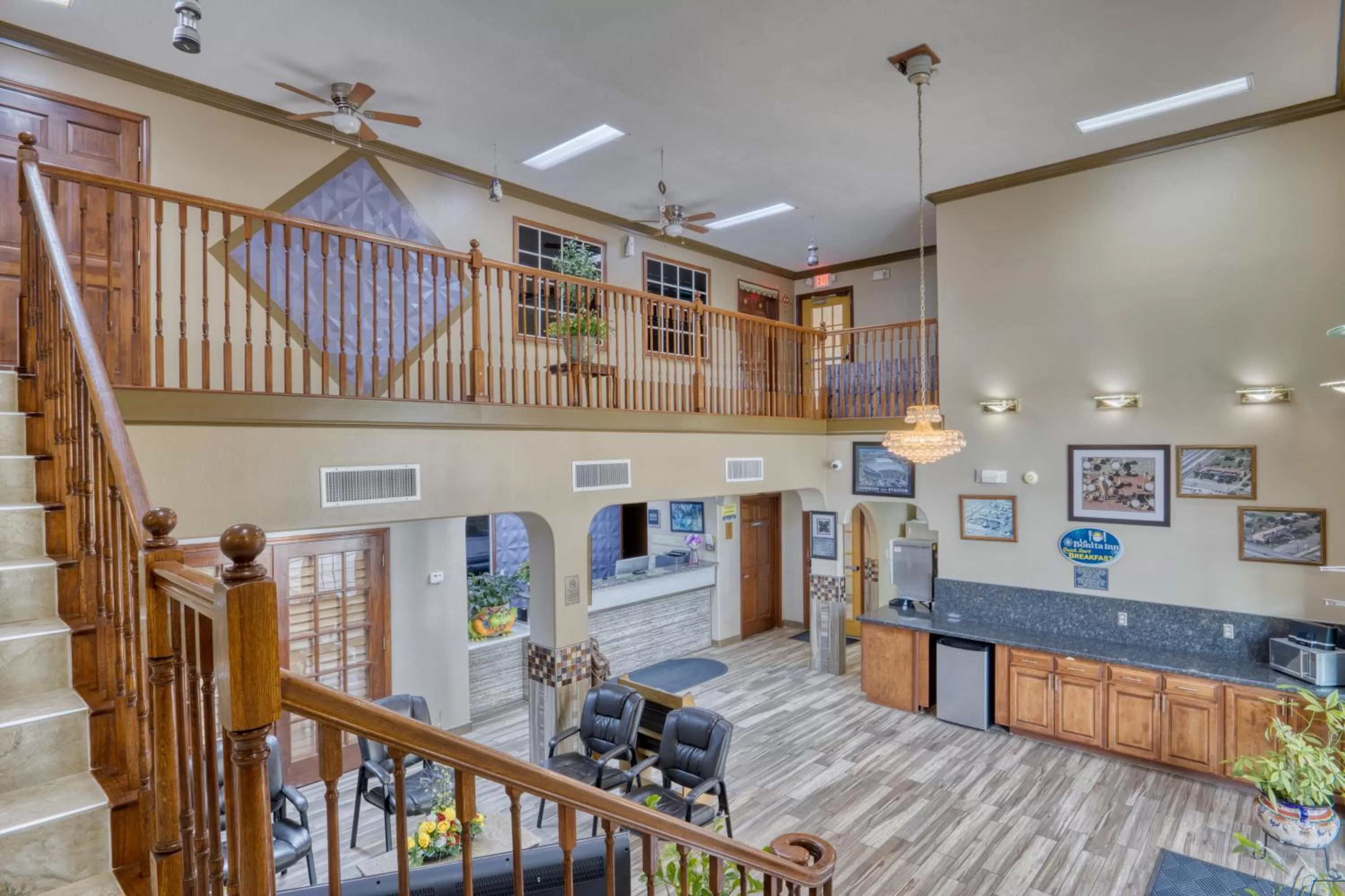 Lobby or reception in Texas Inn Donna