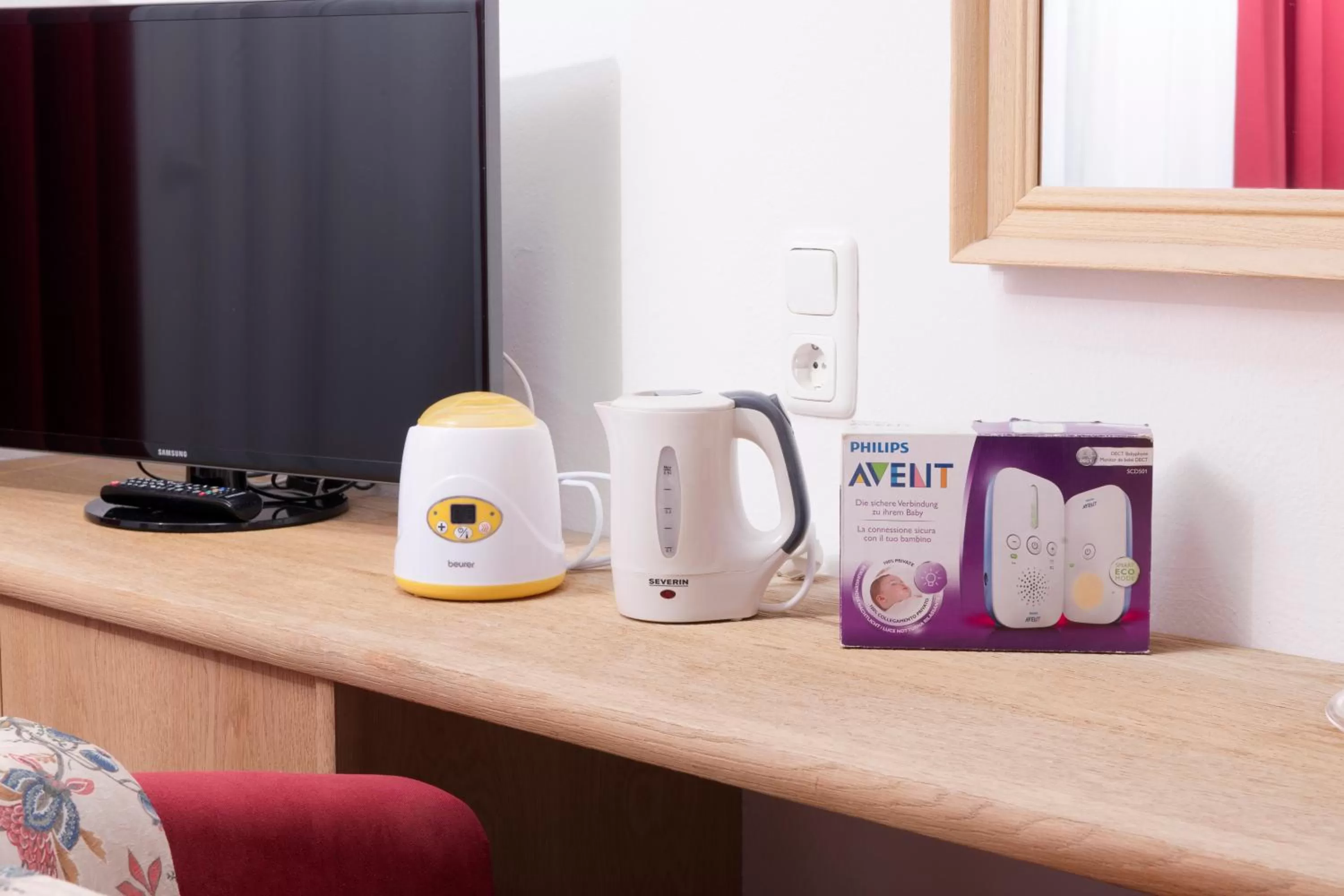 Coffee/tea facilities in Familienhotel Central