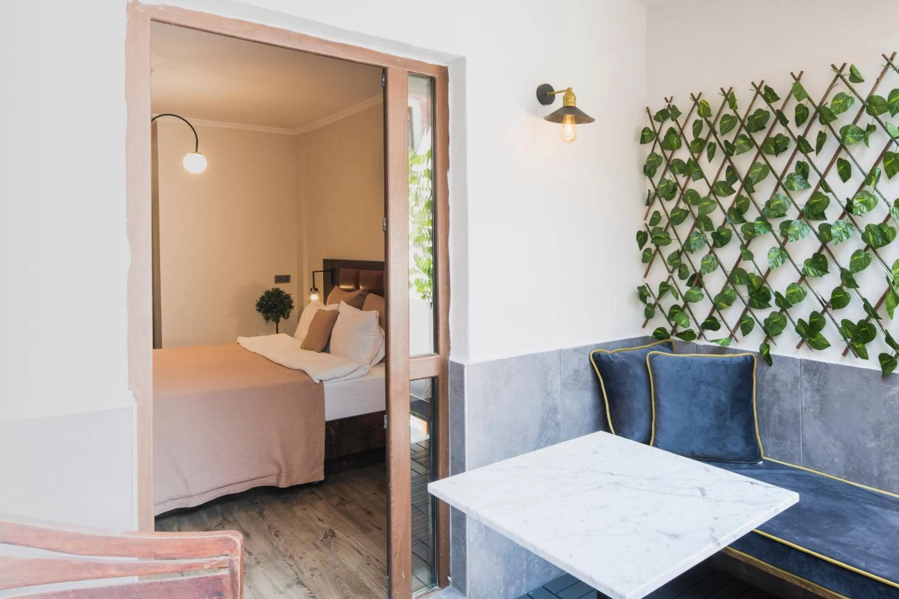 Bed in The Wilson Galata Hotel