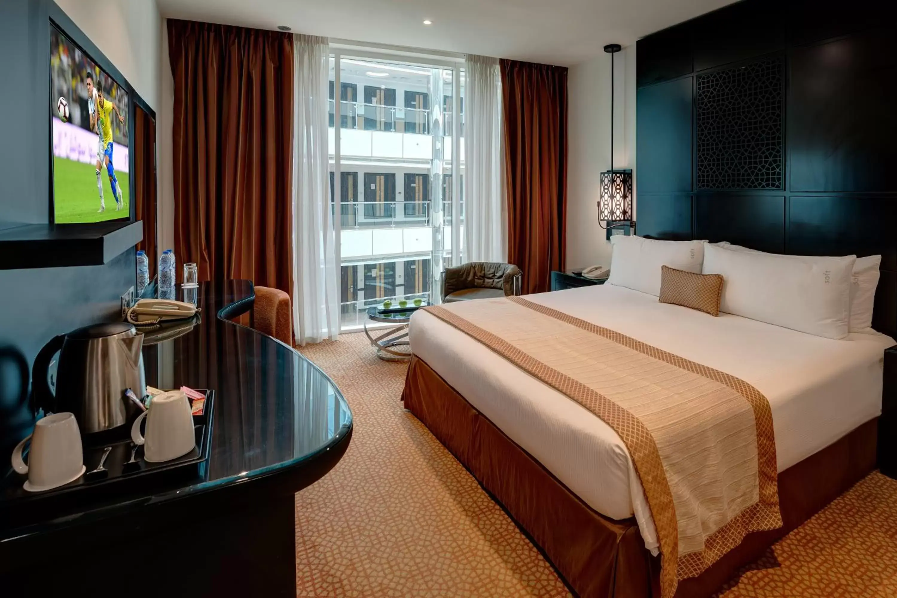 Bedroom in Holiday Inn Dubai Al Barsha, an IHG Hotel