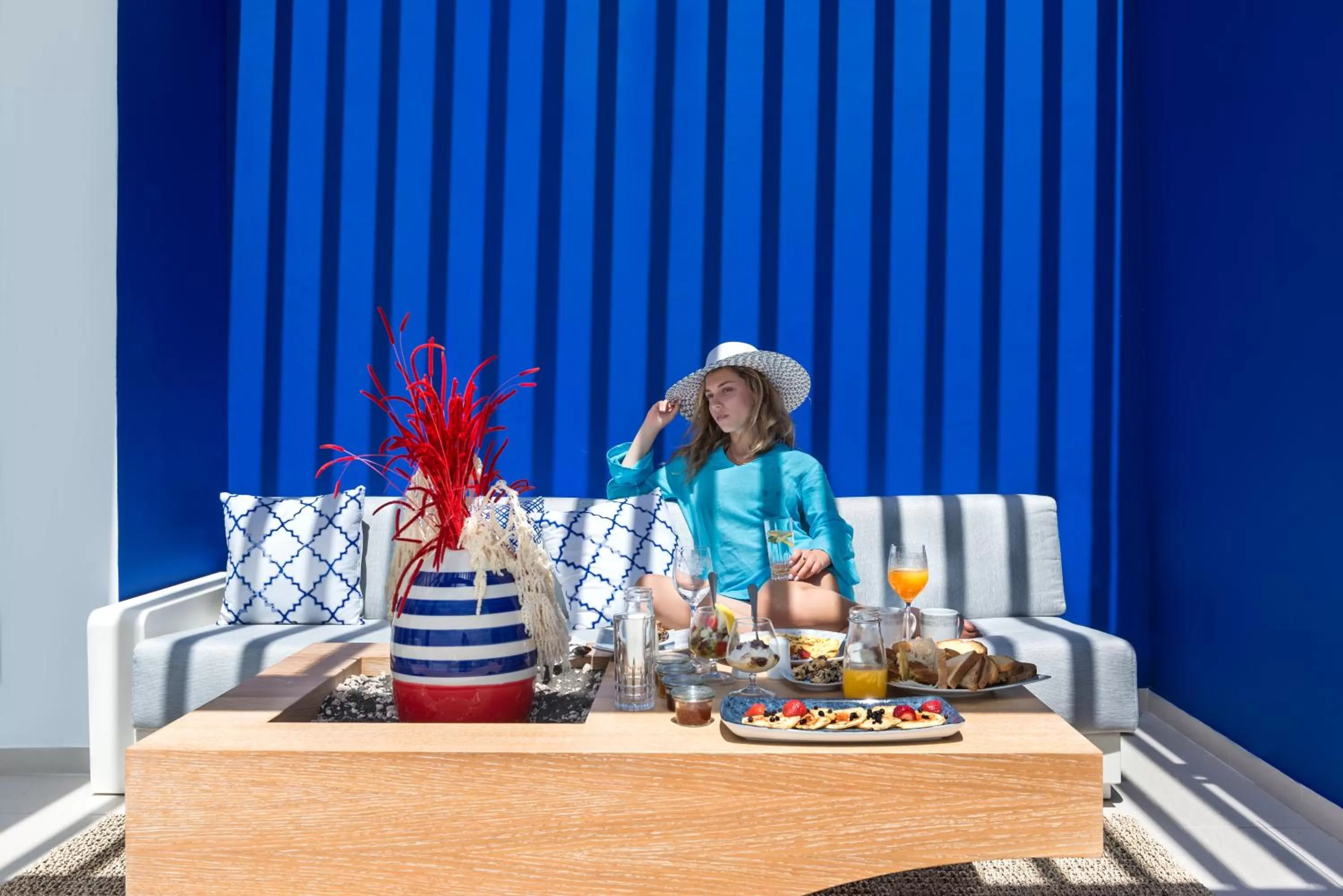 Food and drinks in Nefeles Luxury Suites