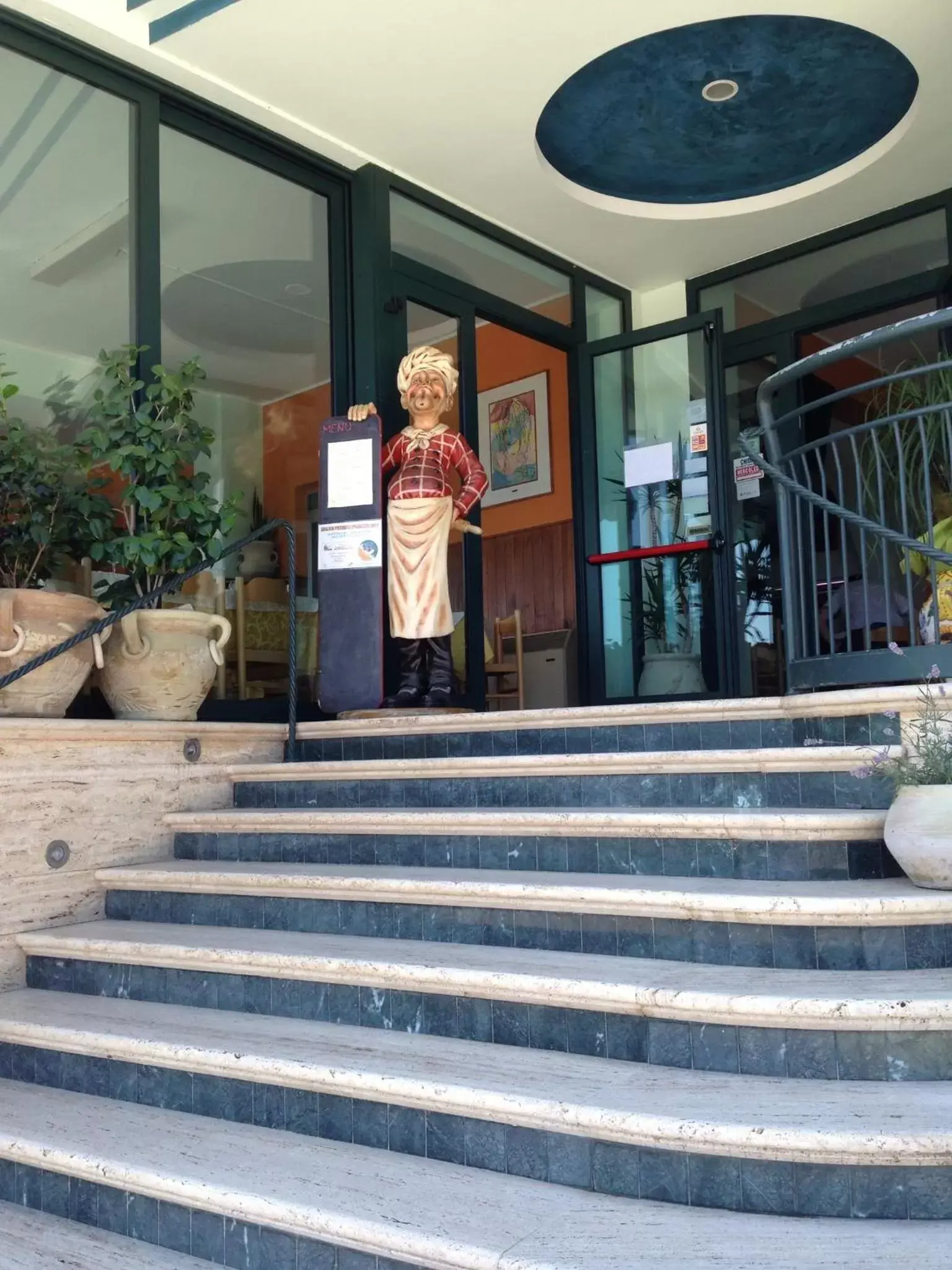 Facade/entrance in Hotel Pina Ristorante