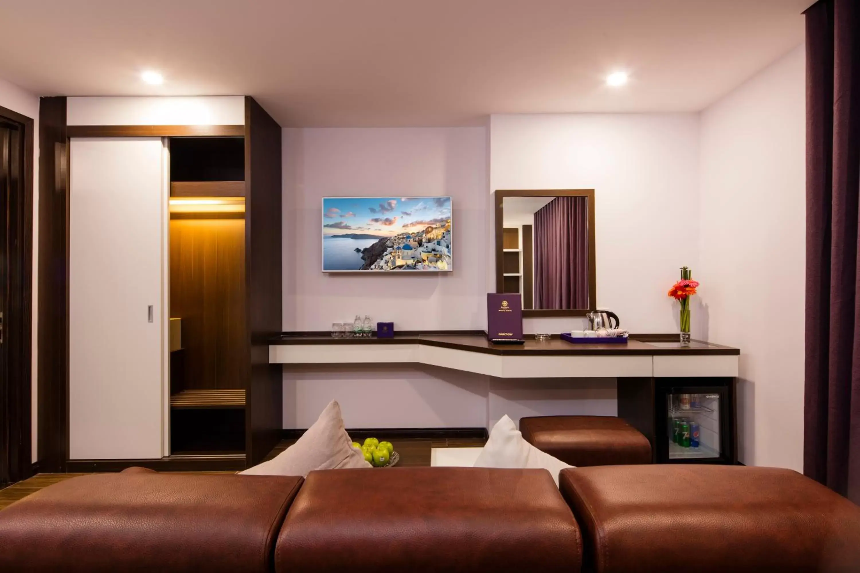 TV and multimedia in Balcony Nha Trang Hotel