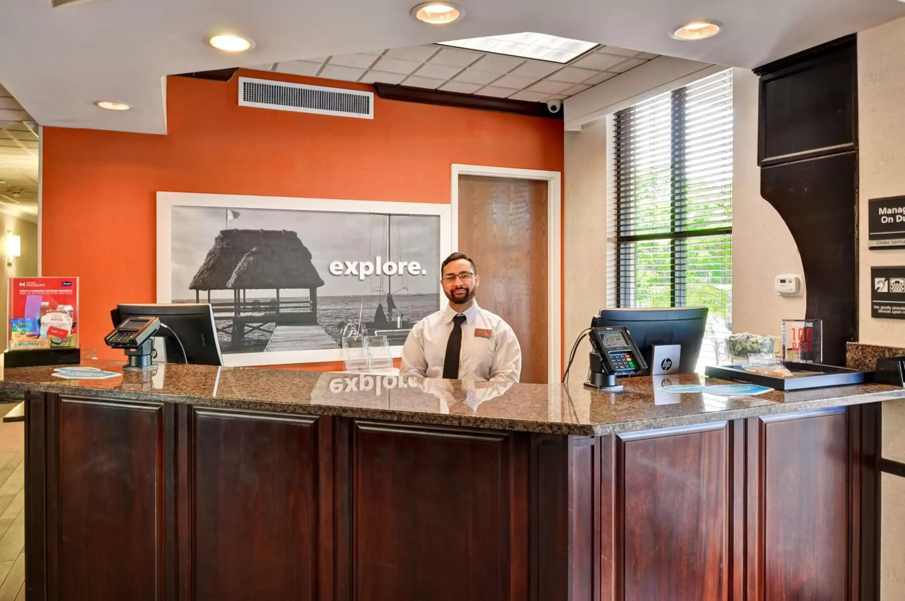 Lobby or reception, Lobby/Reception in Hampton Inn Boca Raton