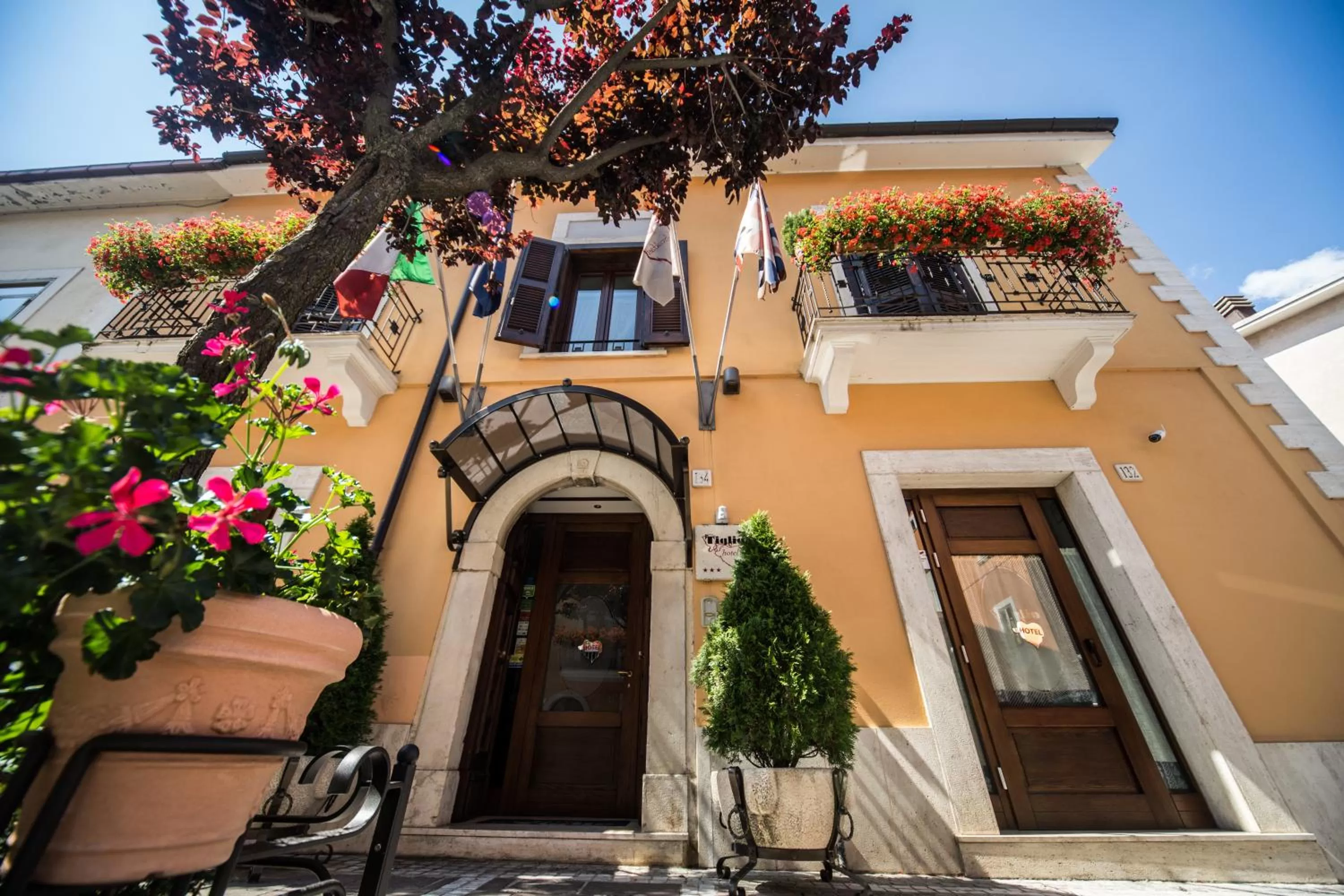Facade/entrance in Hotel Il Tiglio