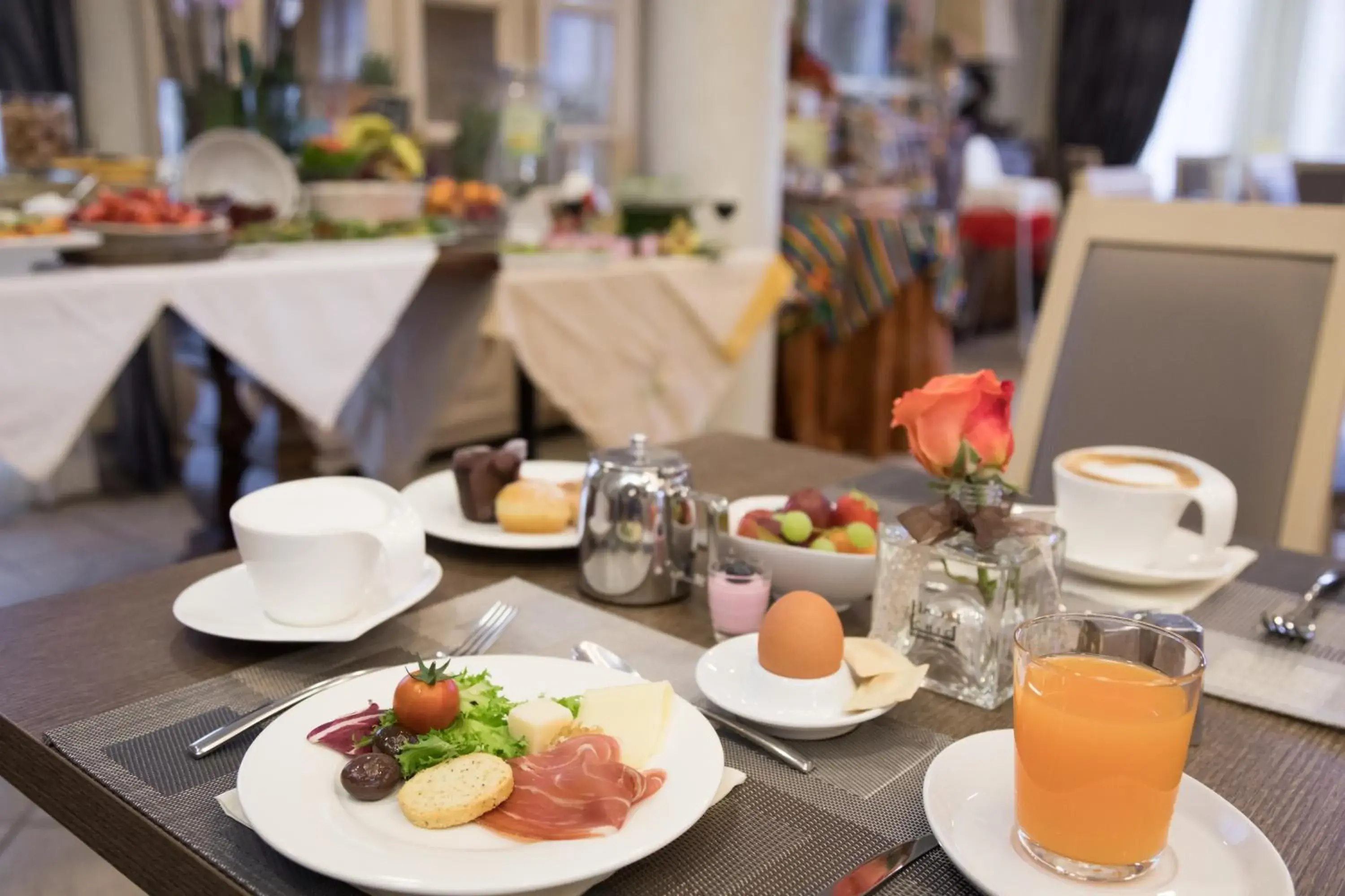 Breakfast, Restaurant/Places to Eat in Hotel Villa Tiziana