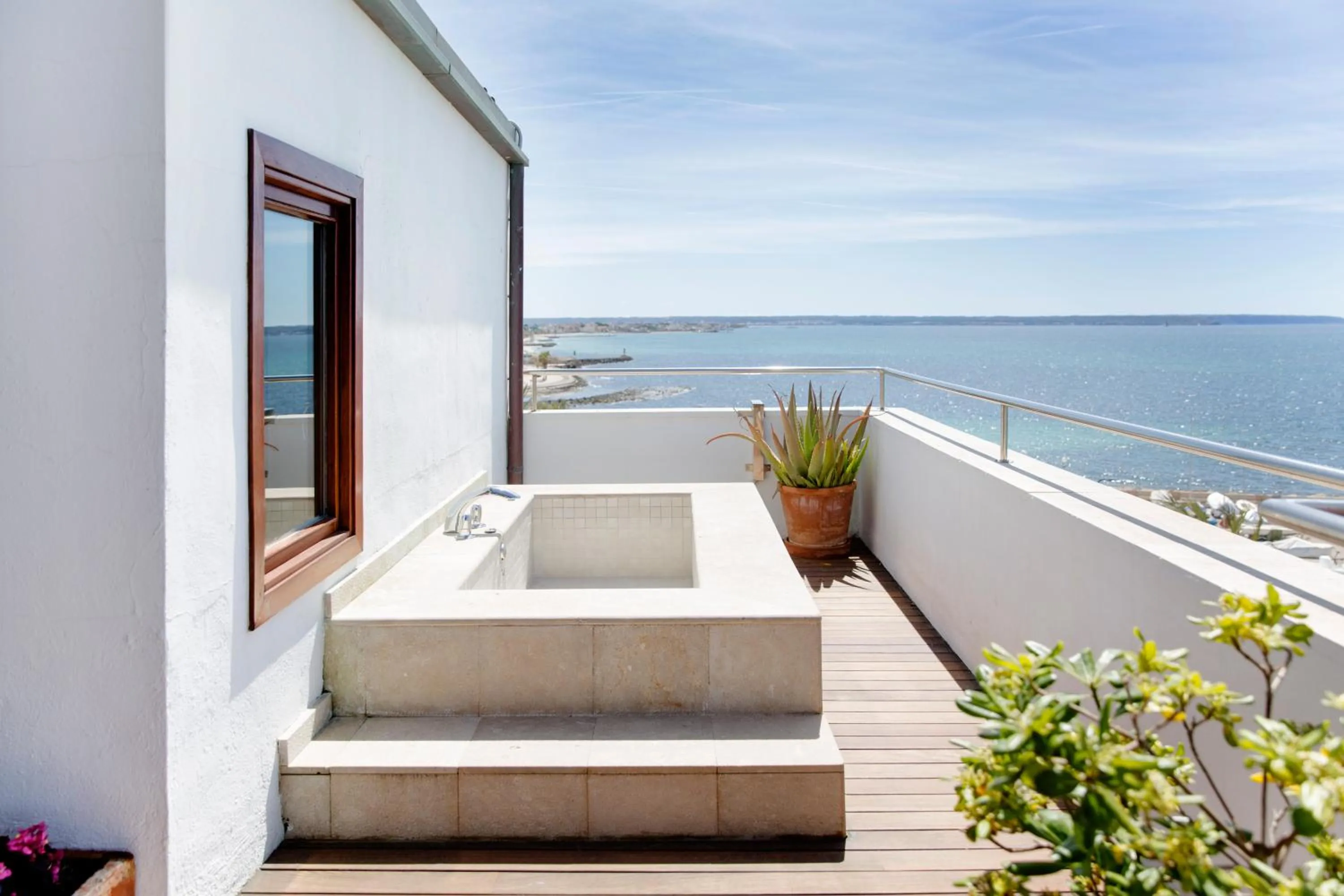 Balcony/Terrace in Portixol Hotel & Restaurant