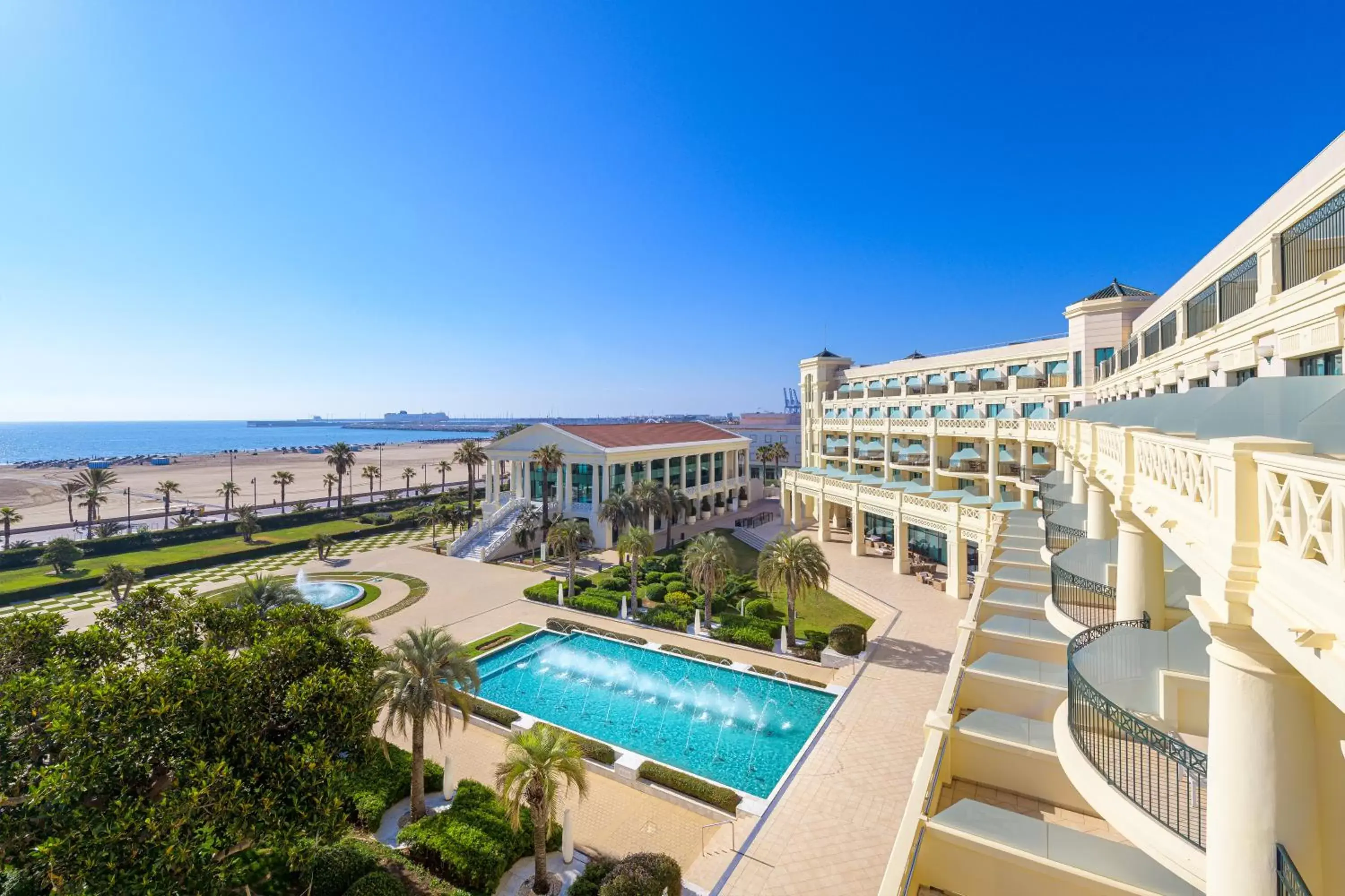 Pool View in Las Arenas Balneario Resort