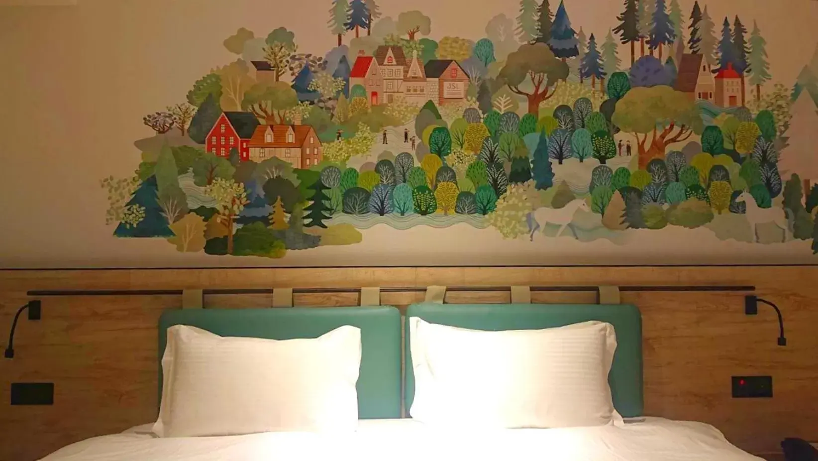 Bed in JSL hotel Bed in JSL hotel