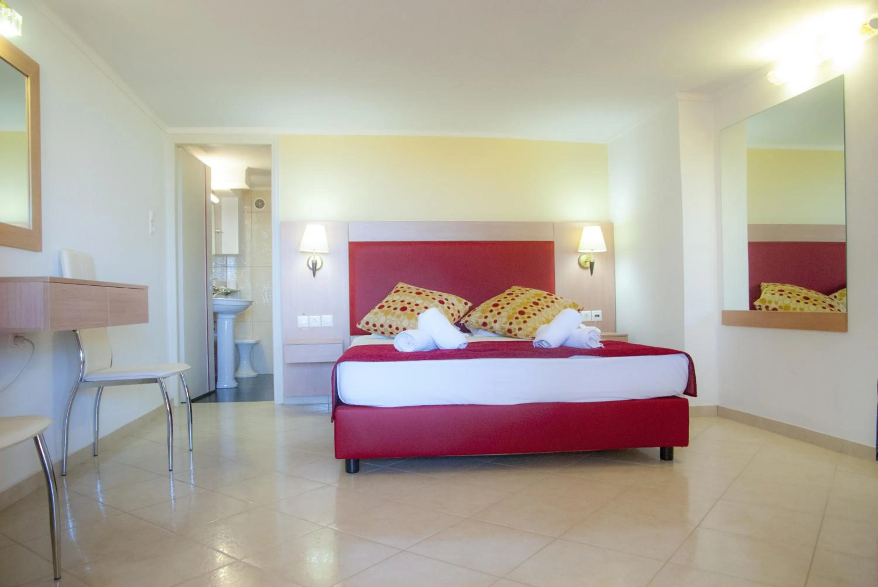 Bed in Villa Medusa