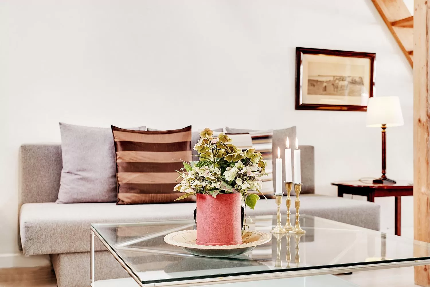 Seating area in Åløkke BnB