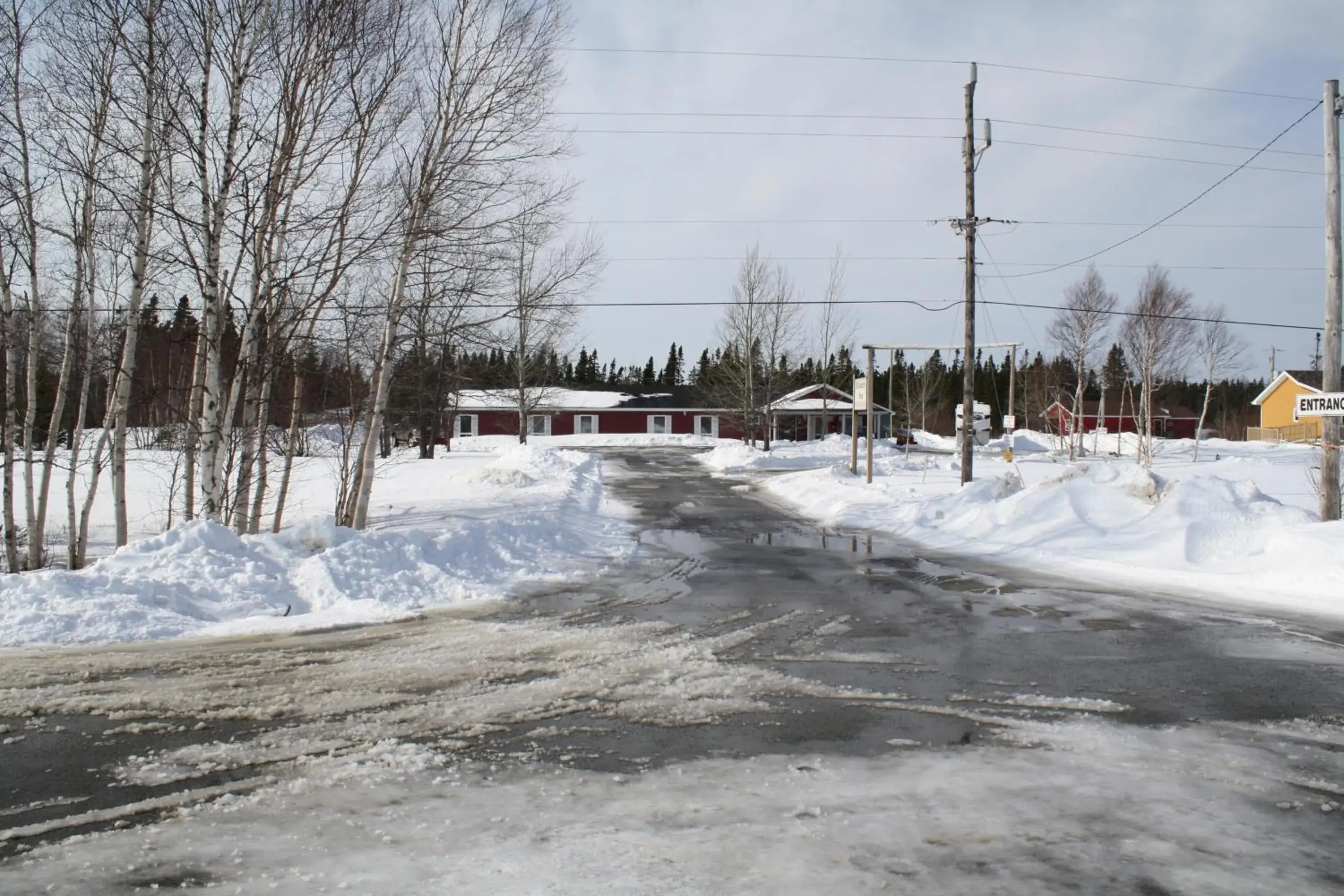 Facade/entrance, Winter in The Country Inn Motel