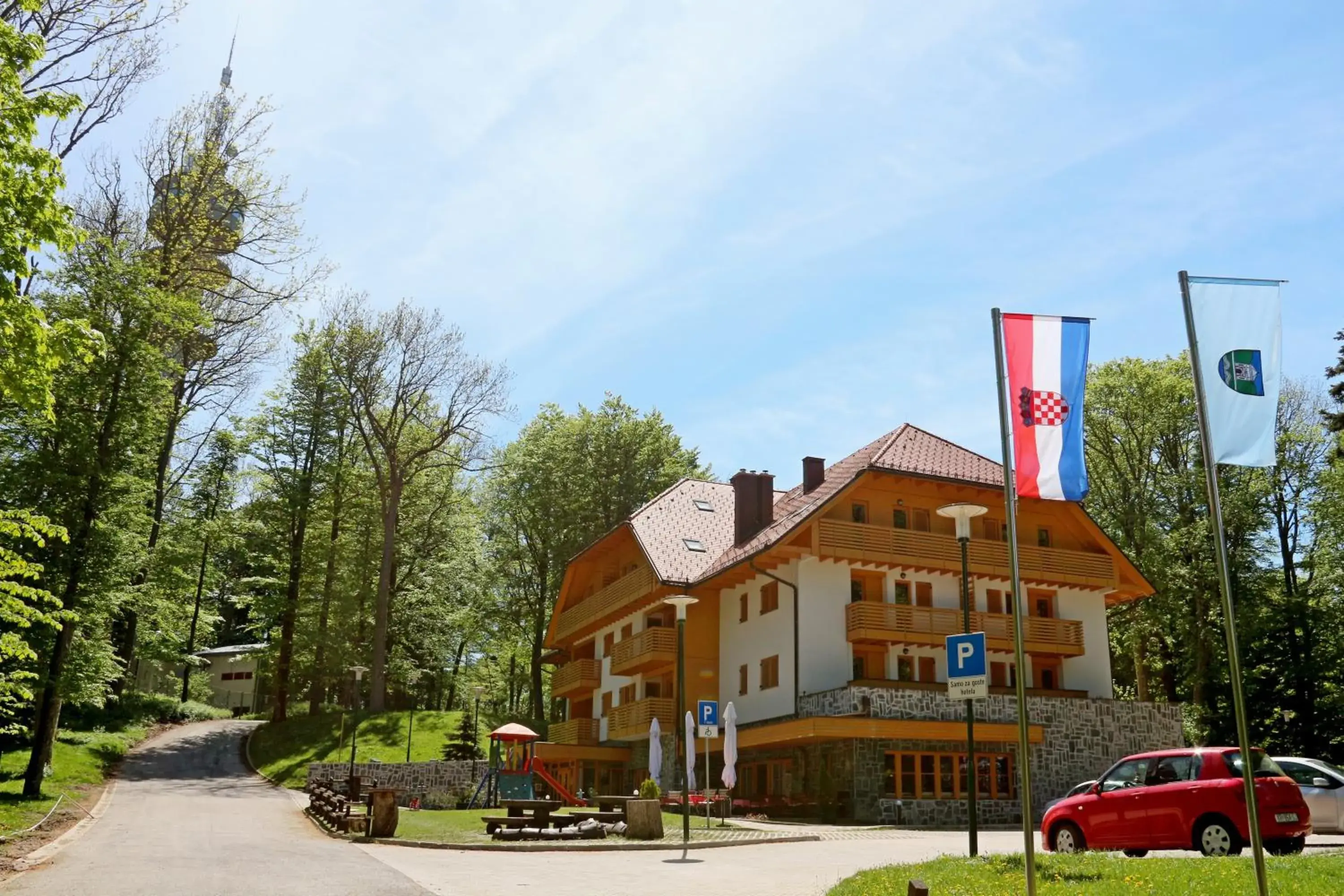 Property Building in Aparthotel Snjezna Kraljica