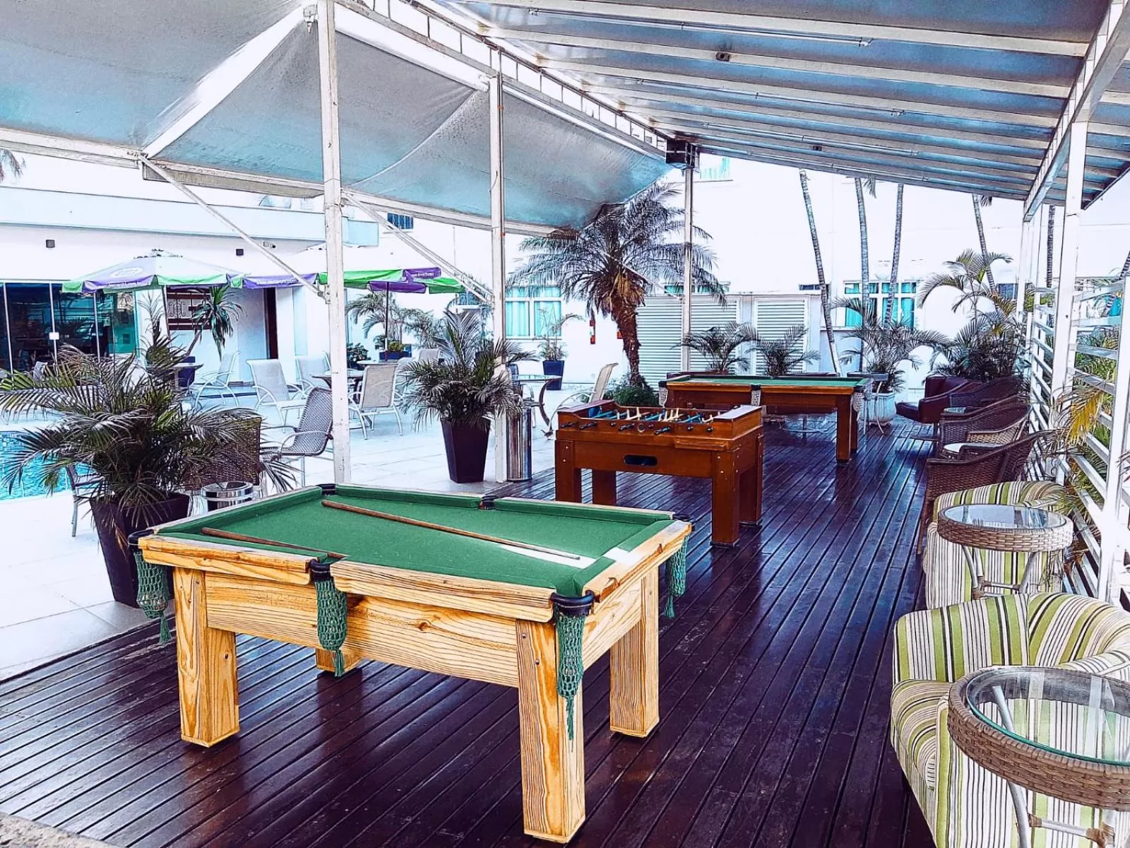 Billiard in Hotel Serra de Jundiaí