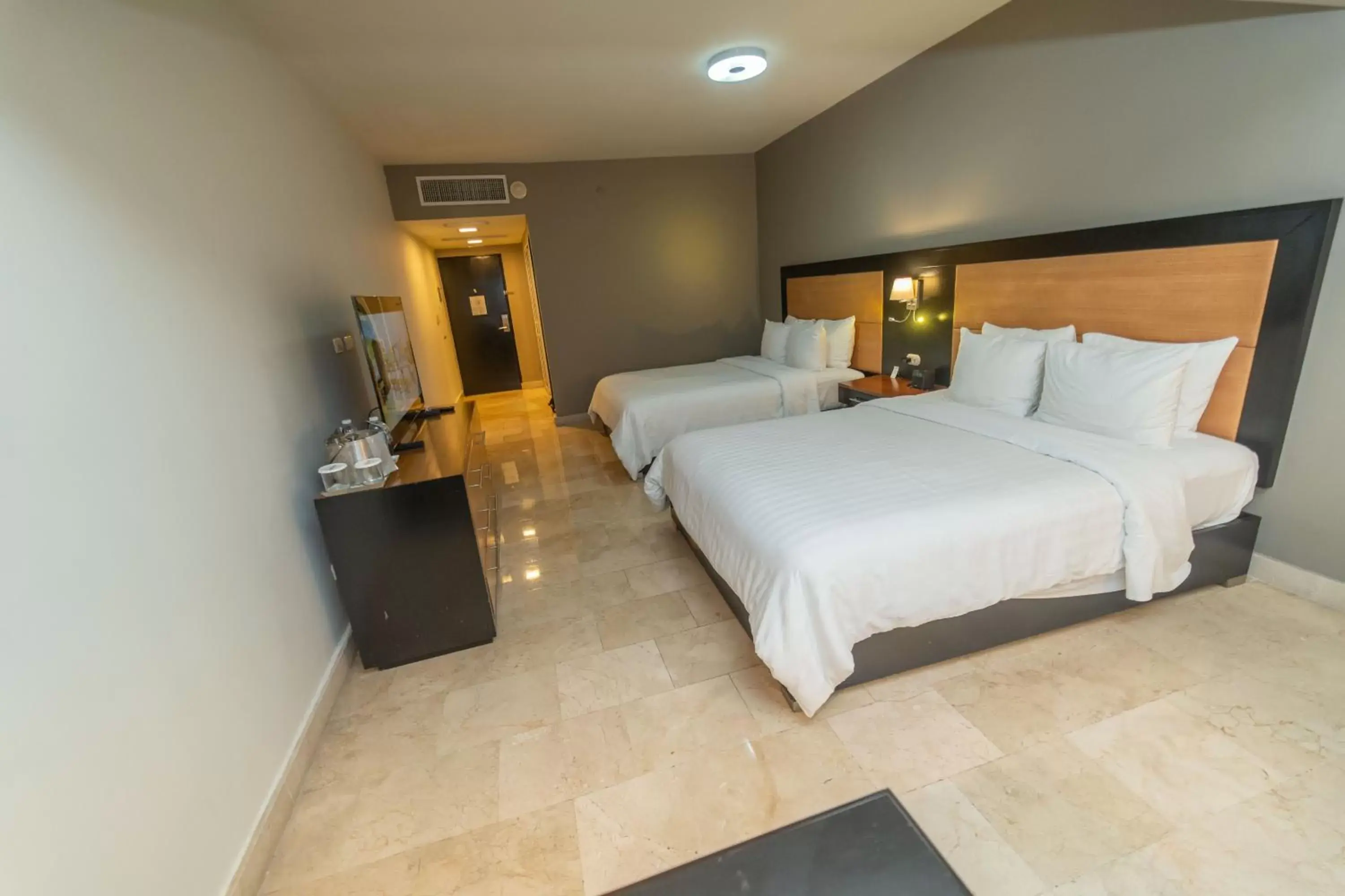 Bed in Radisson Hotel Santo Domingo