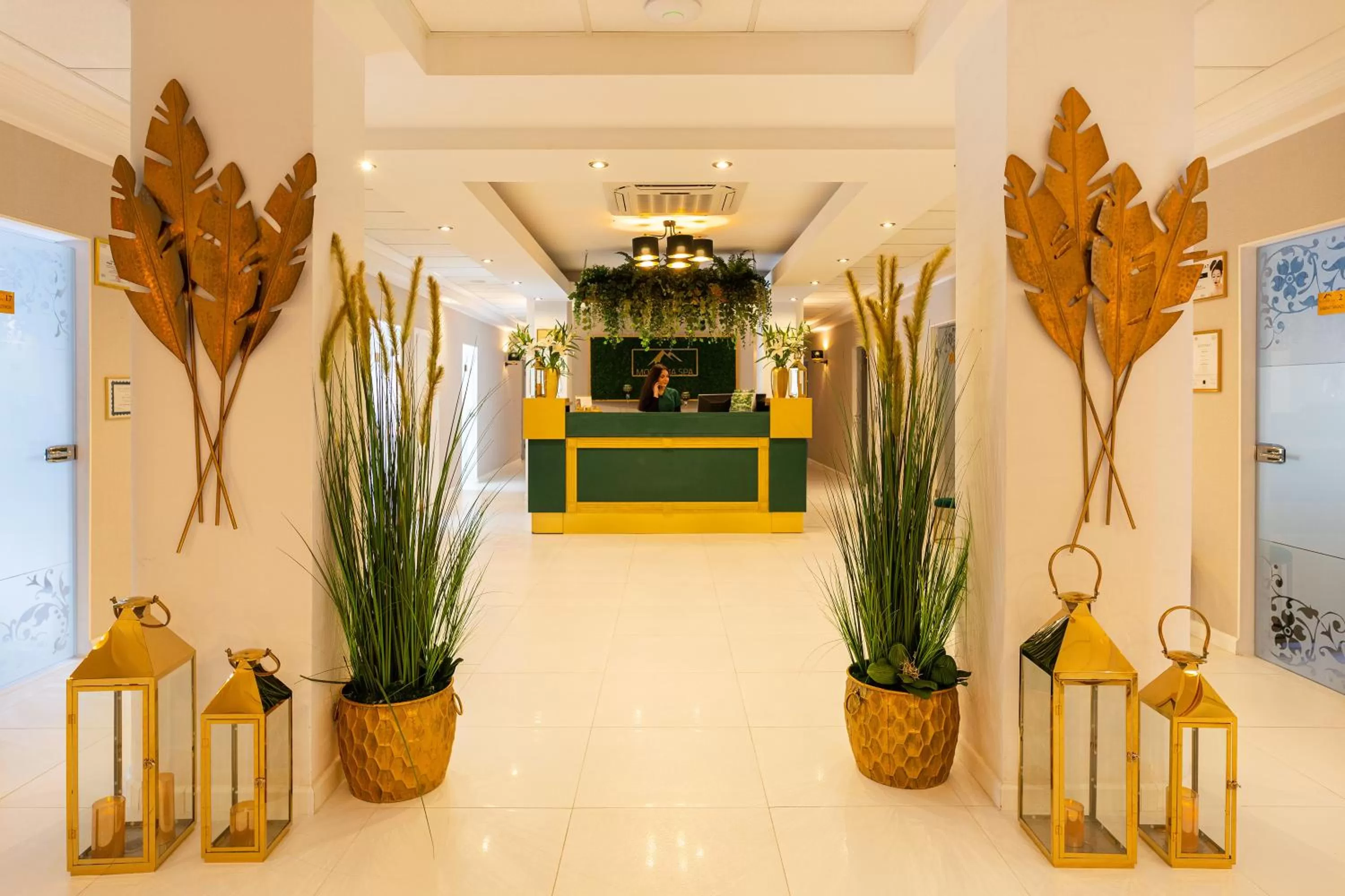 Spa and wellness centre/facilities in Hotel Verde Montana Wellness & Spa