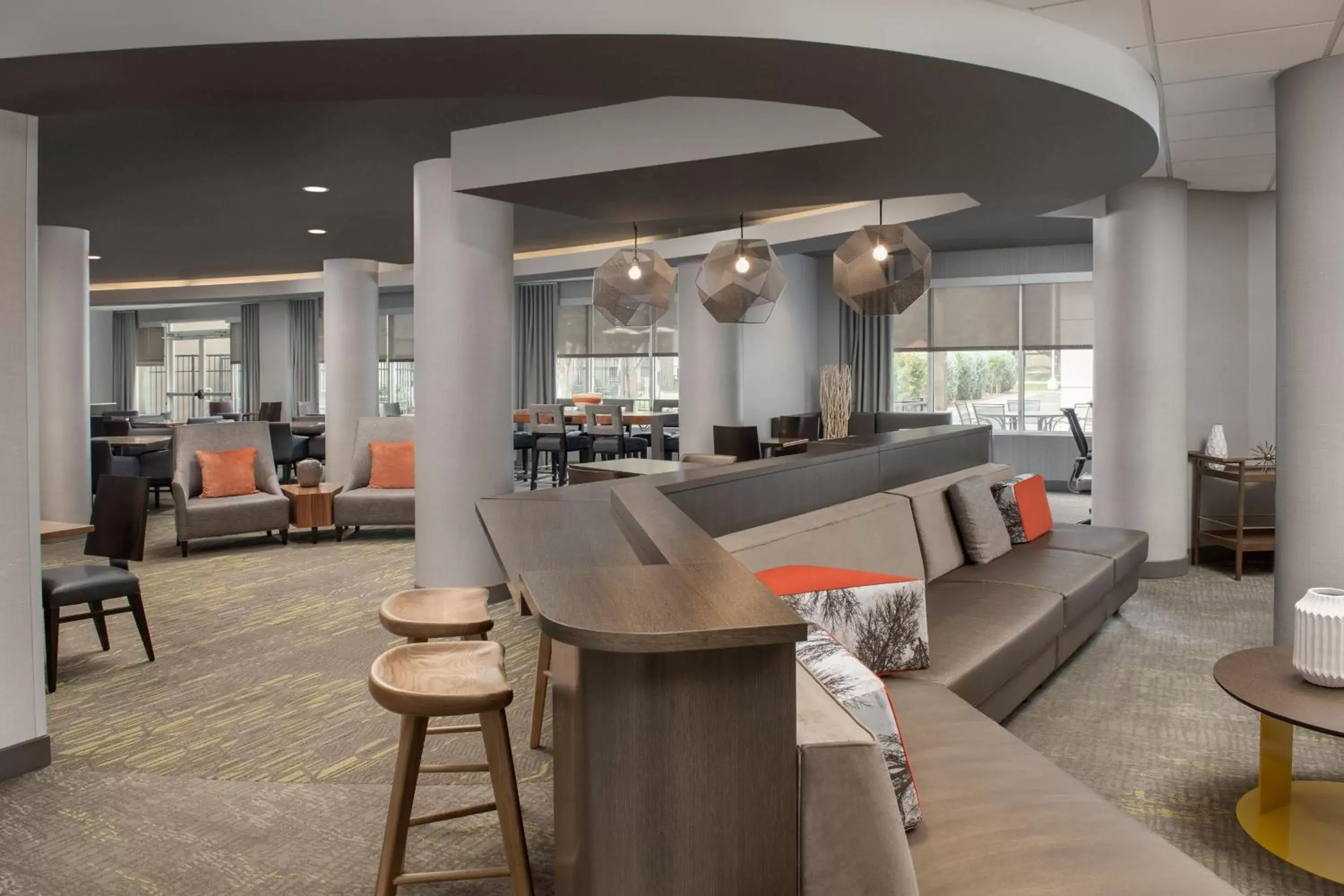 Lobby or reception, Lounge/Bar in SpringHill Suites by Marriott Boise ParkCenter