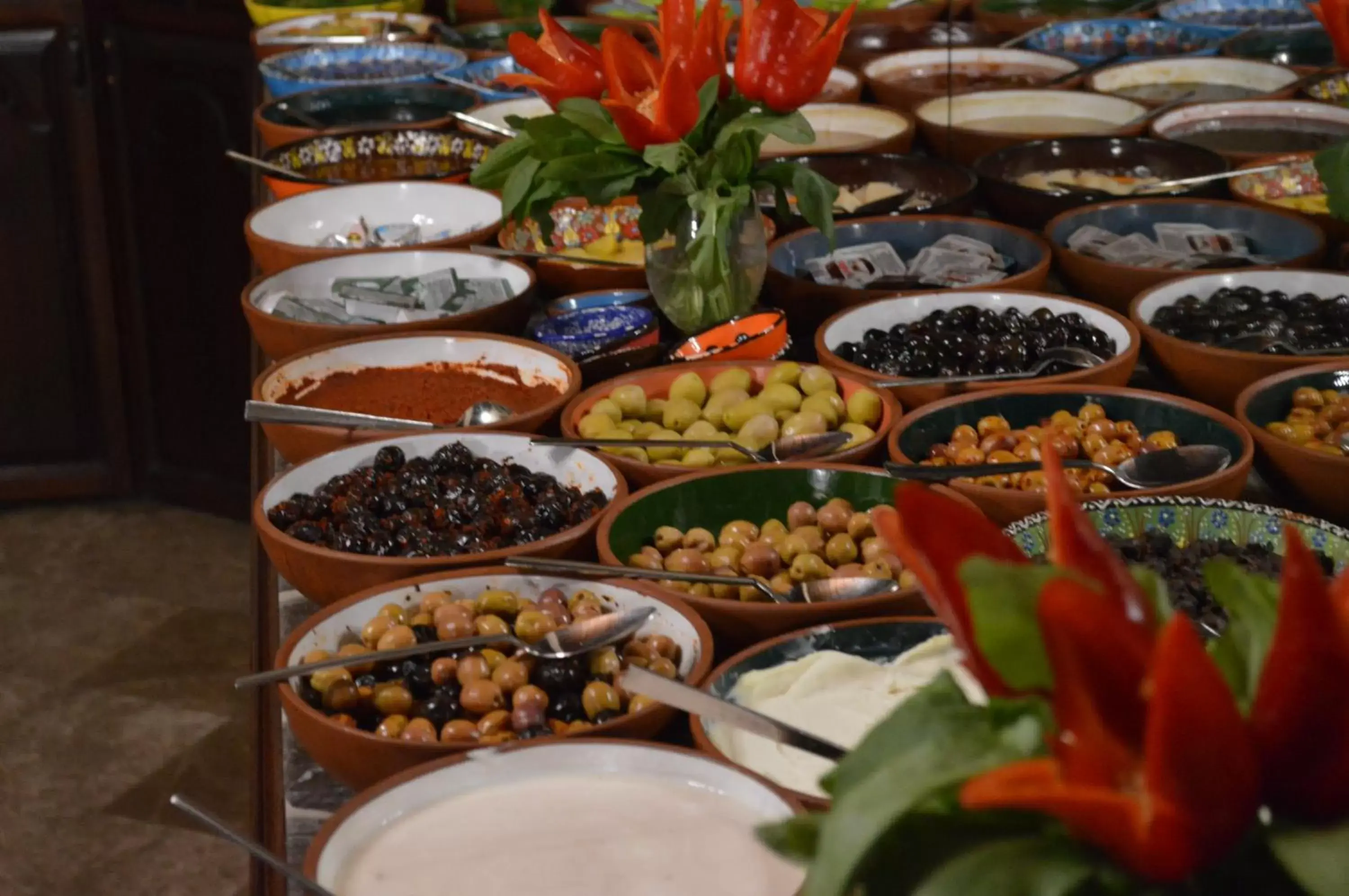 Buffet breakfast in Yunak Evleri Cappadocia Buffet breakfast in Yunak Evleri Cappadocia