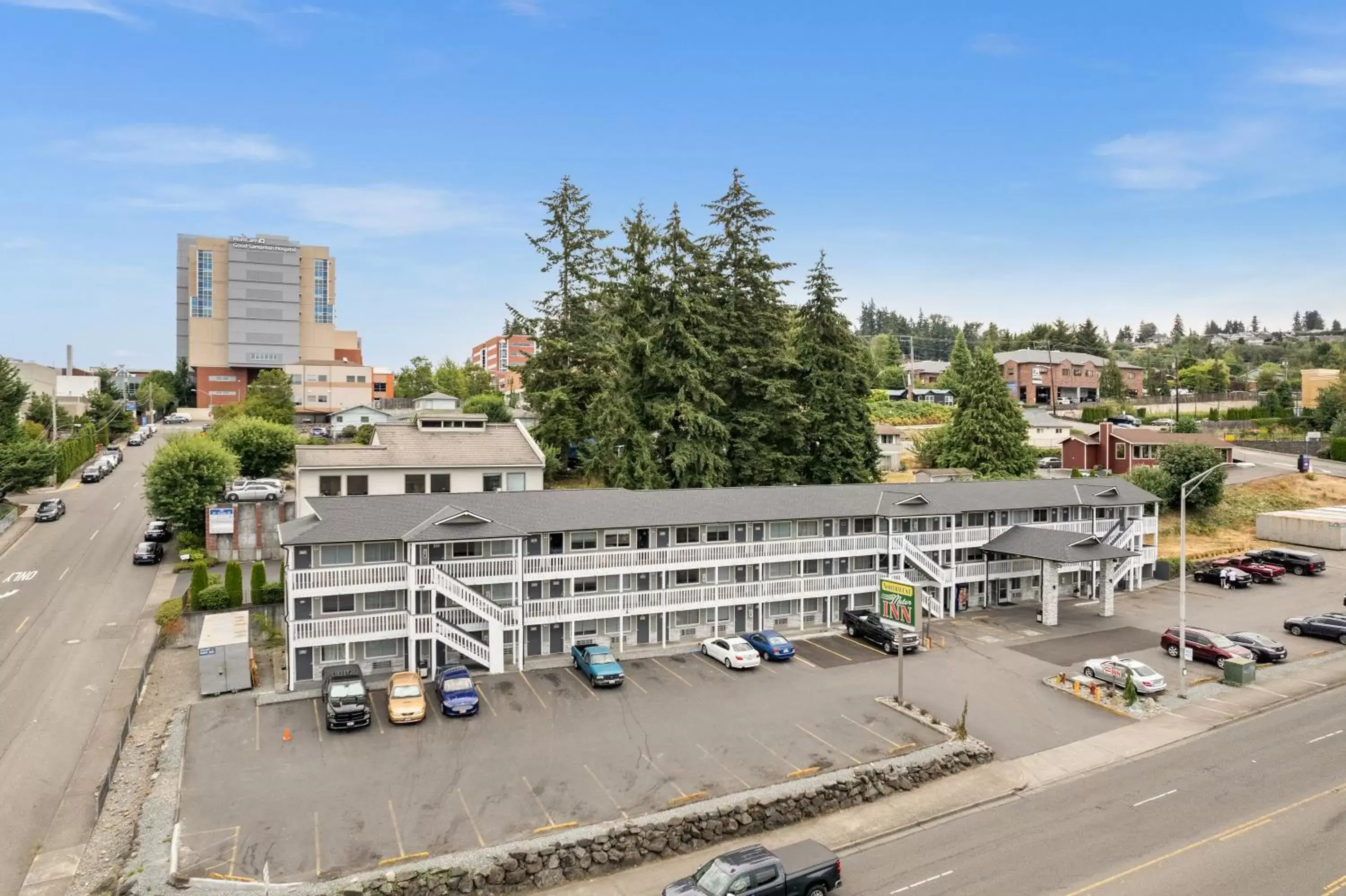 Bird's eye view in Basecamp Puyallup