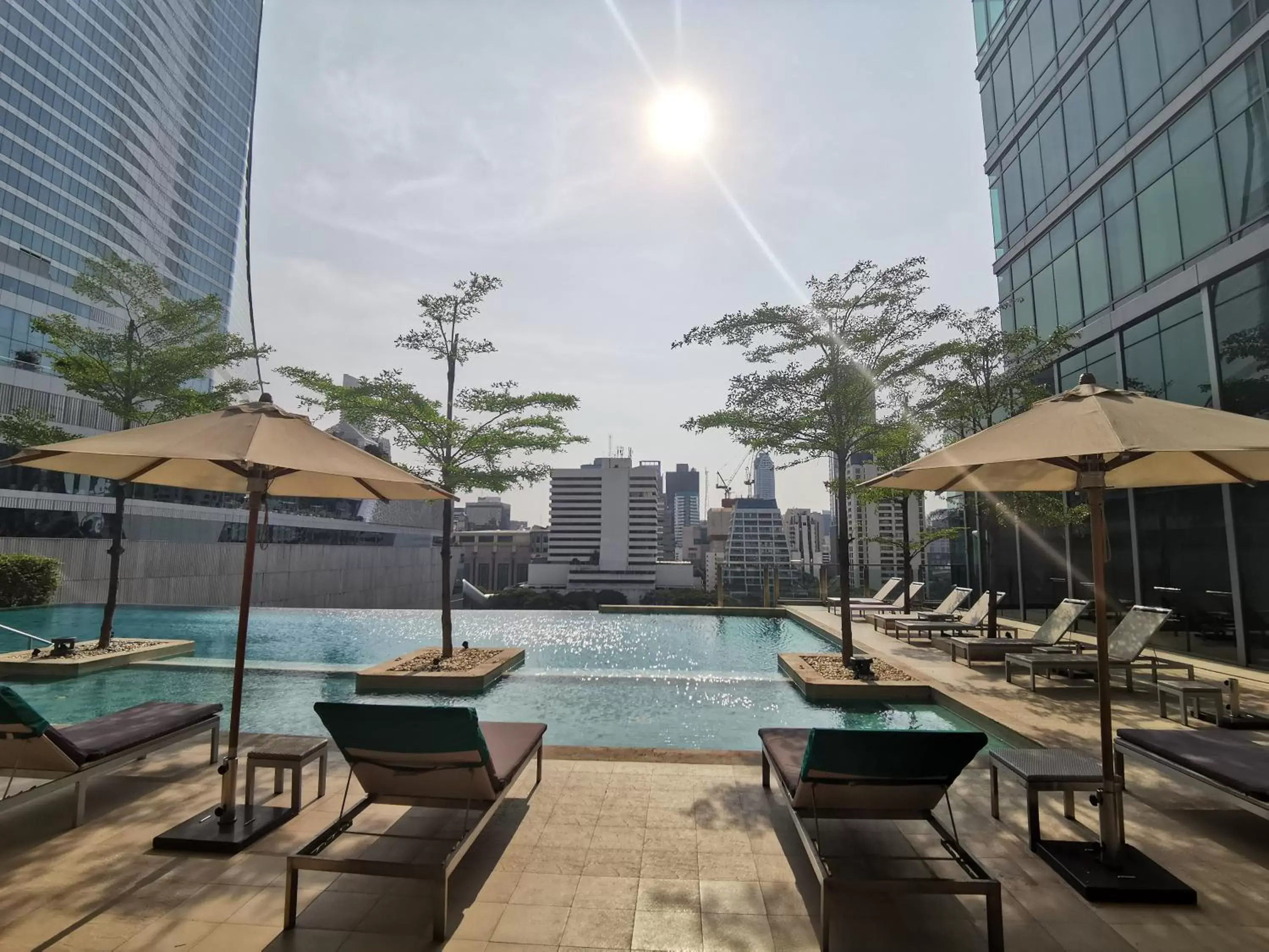 City view, Swimming Pool in Sivatel Bangkok Hotel