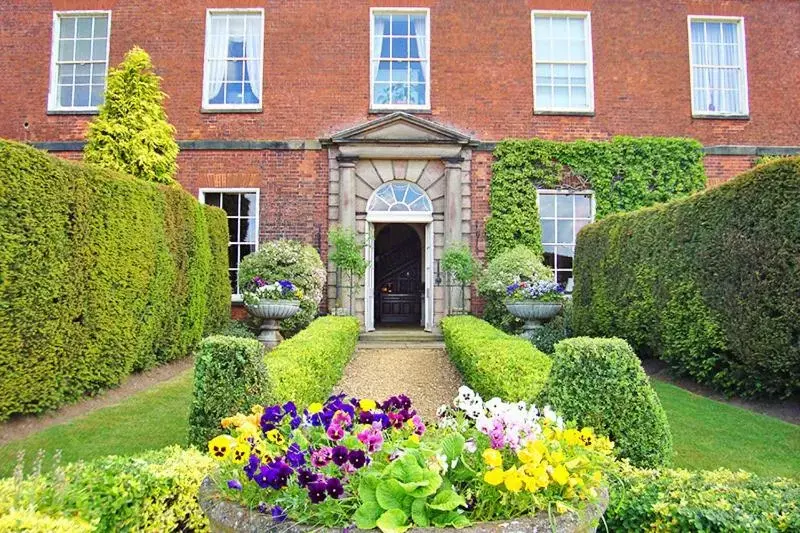 Facade/entrance in Dovecliff Hall Hotel