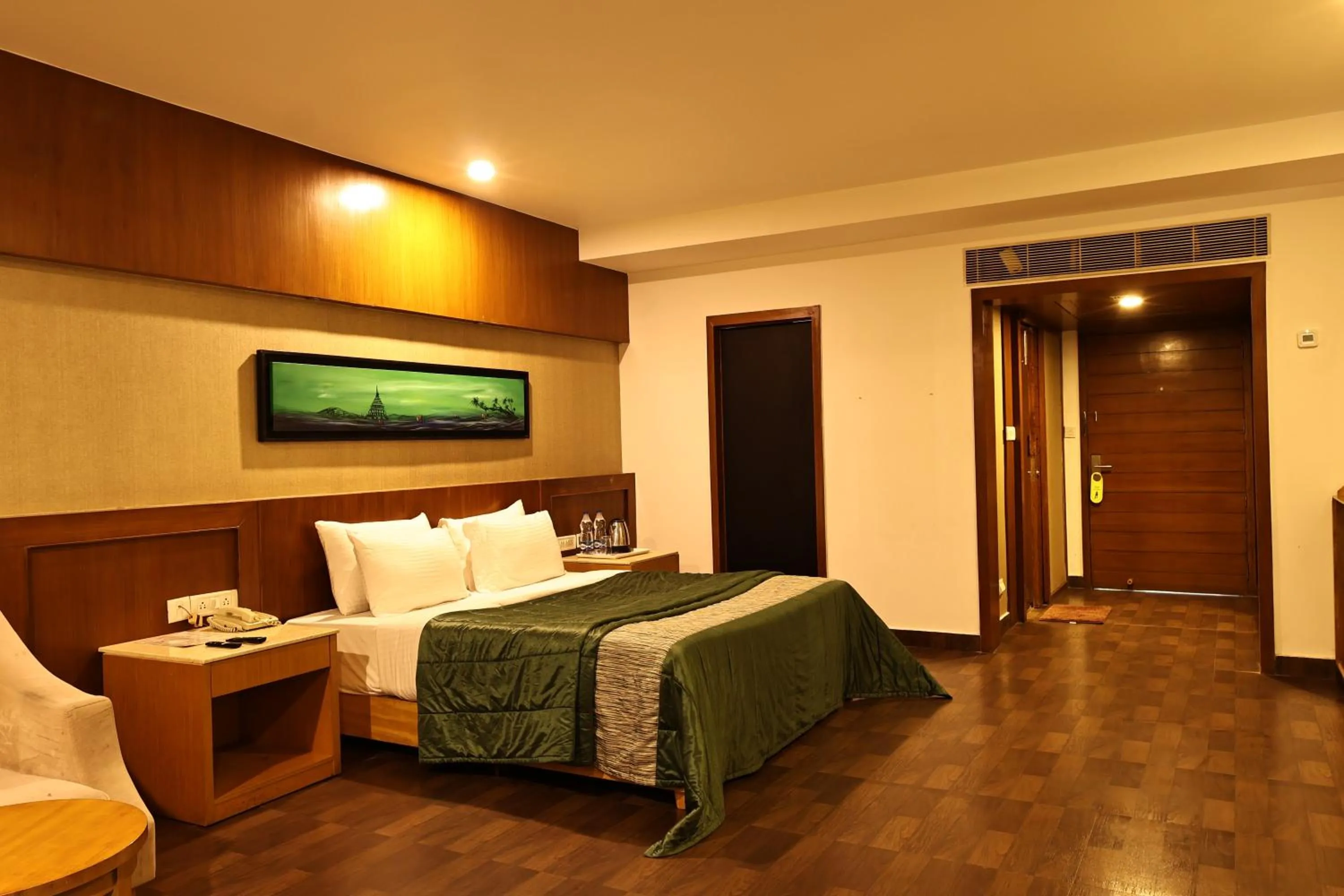 Bed in Vgp Golden Beach Resort