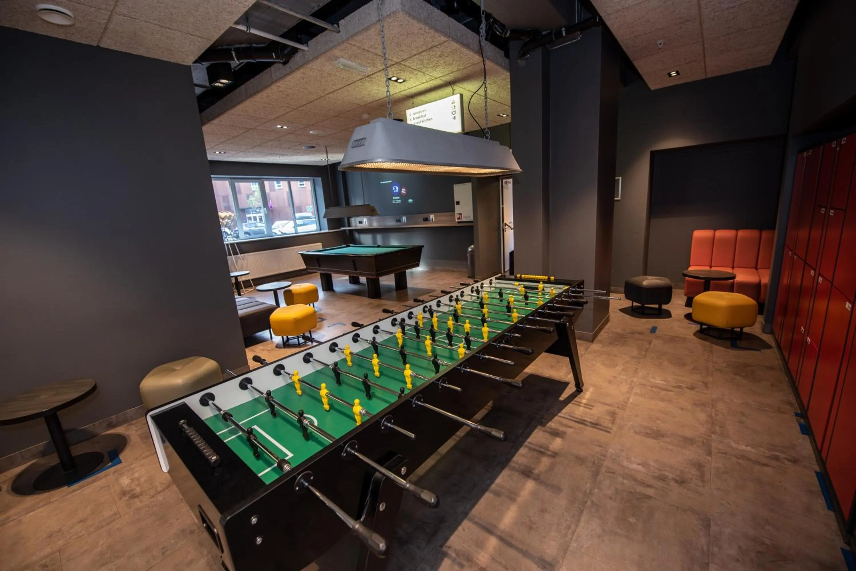 Game Room in a&o Copenhagen Sydhavn