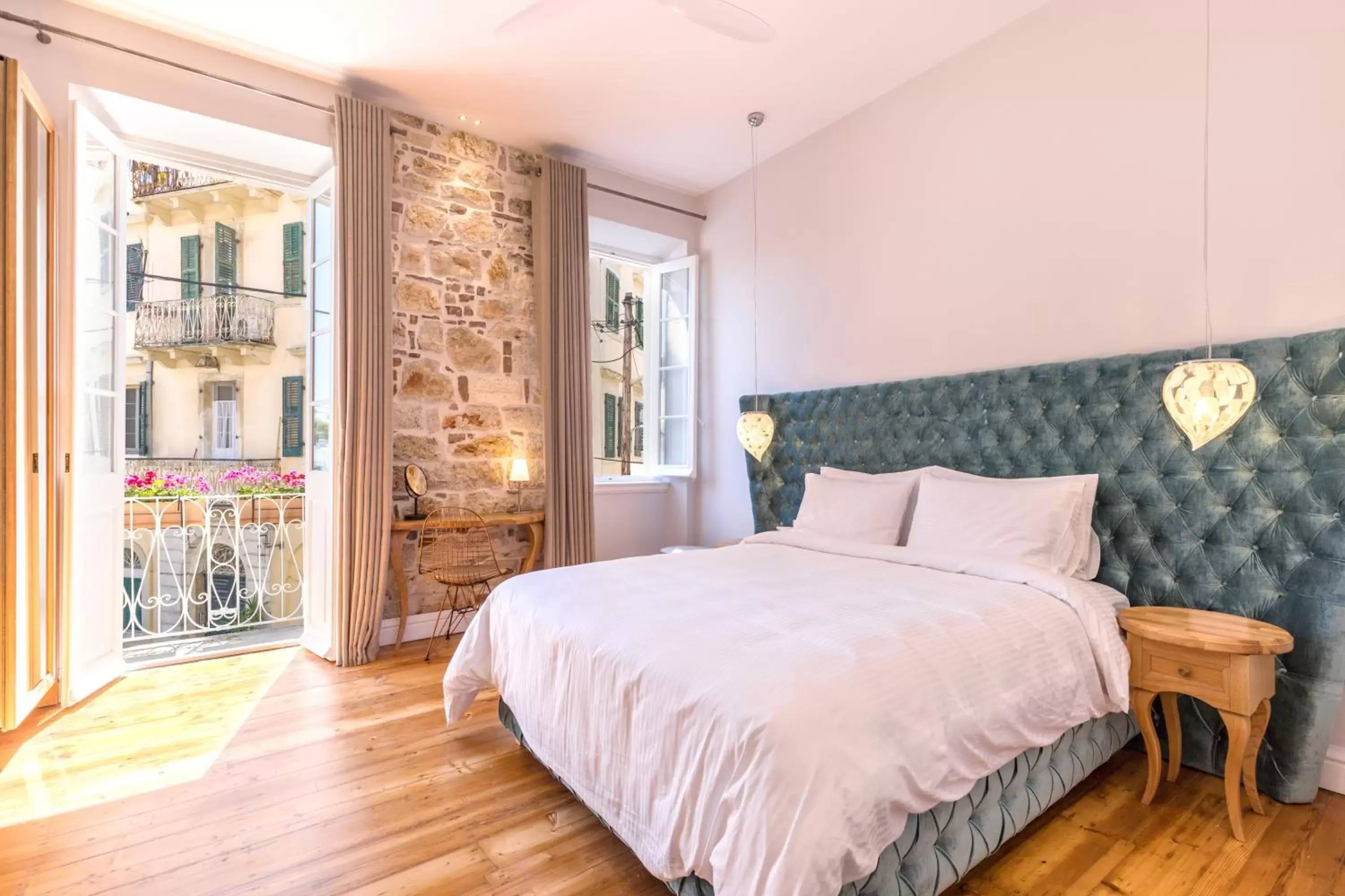 Deluxe Double Room with Balcony and Sea View in Acanthus blue Deluxe Double Room with Balcony and Sea View in Acanthus blue