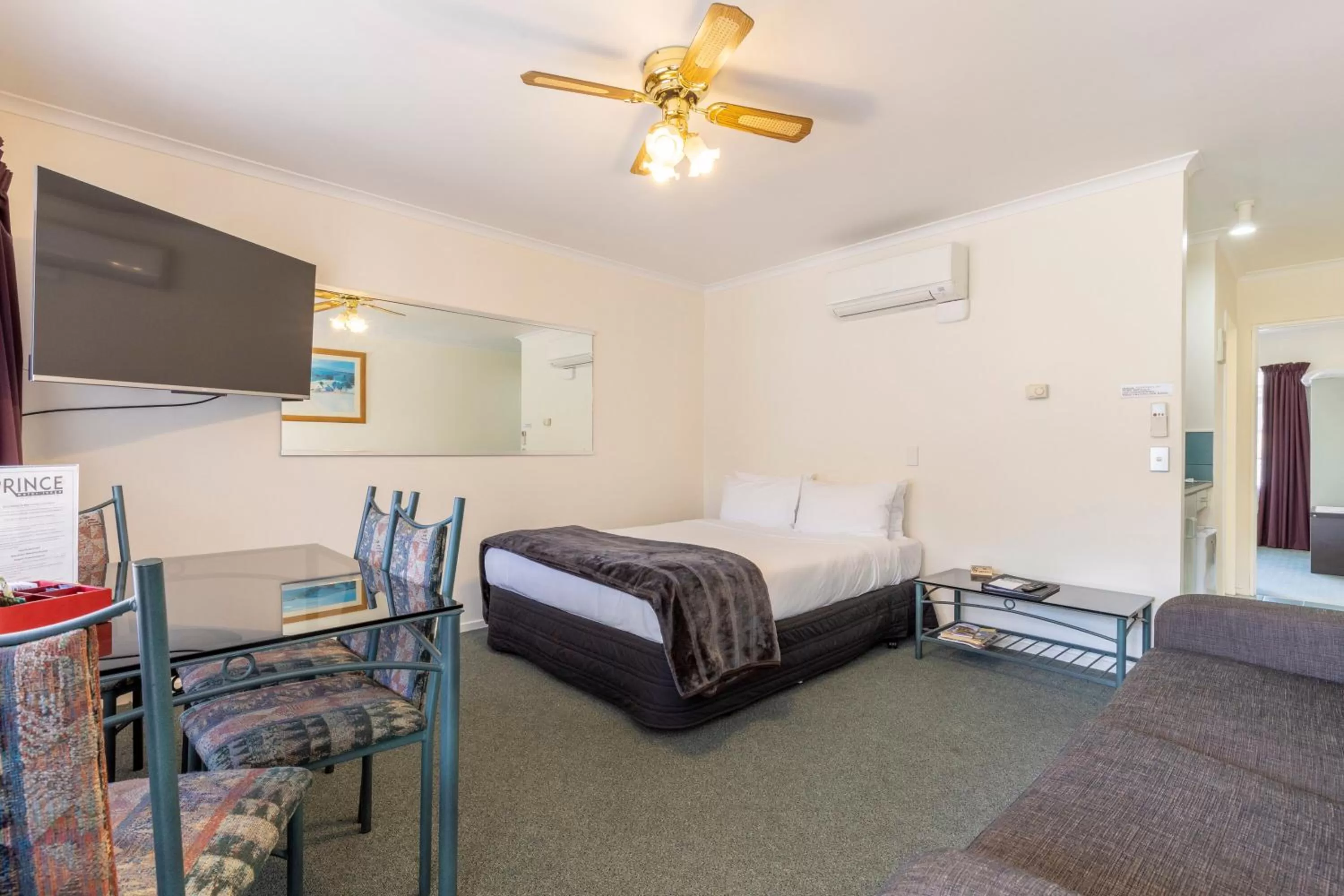 Bed in ASURE PRINCE motor lodge