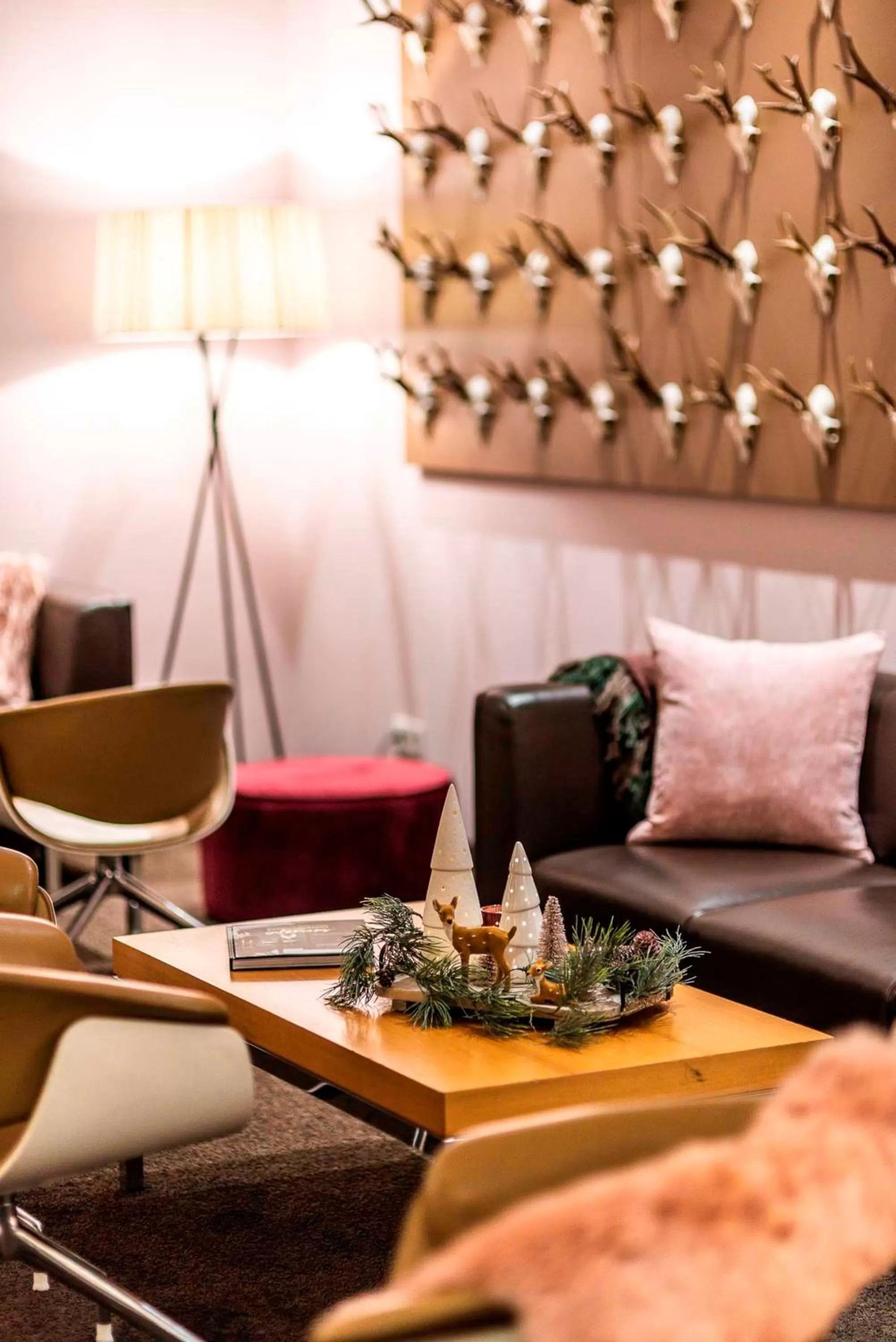 Lounge or bar in Boutique Hotel Atrium München