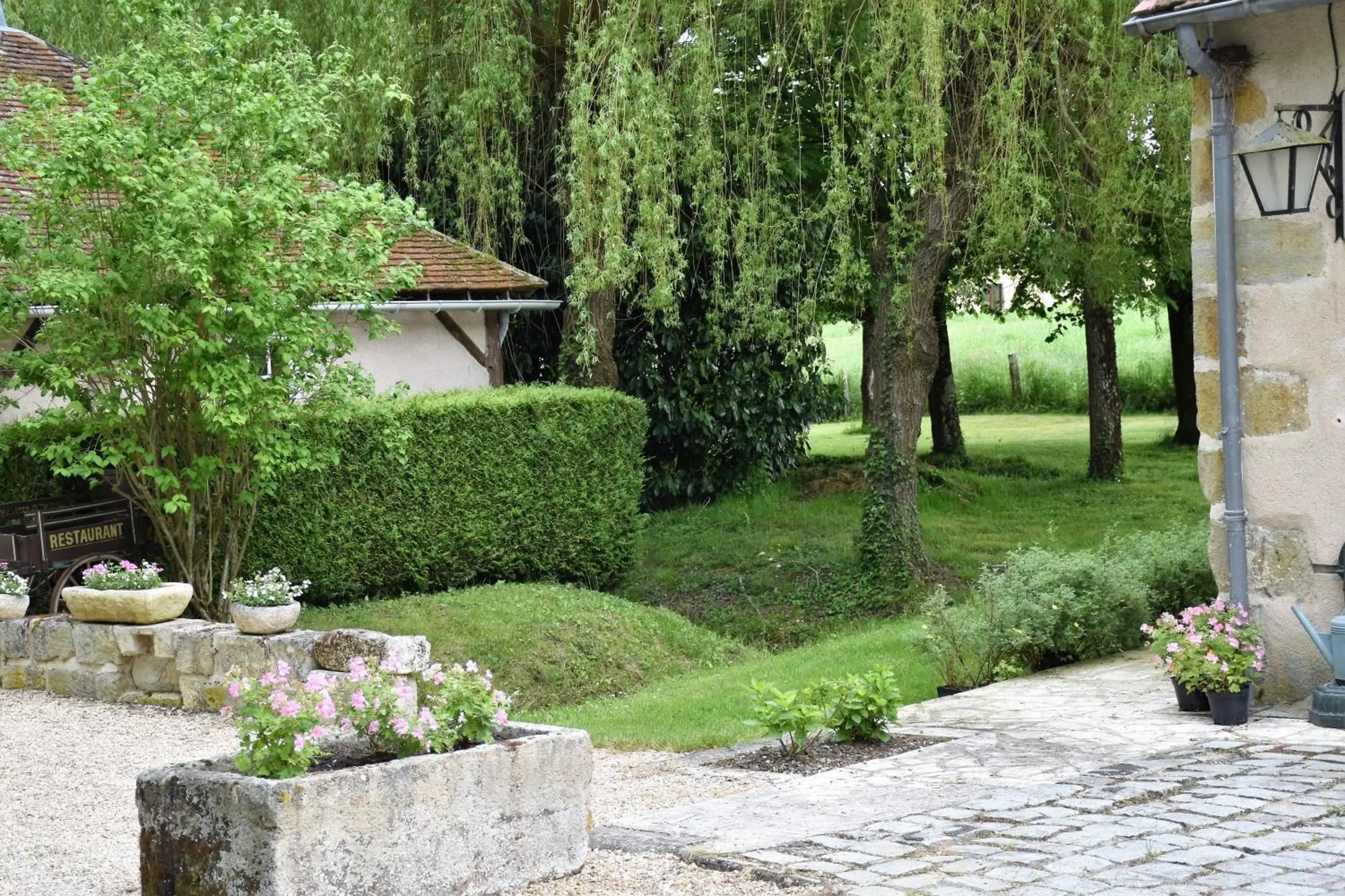 Garden view, Garden in Le Petit Chateau De Sainte Colombe