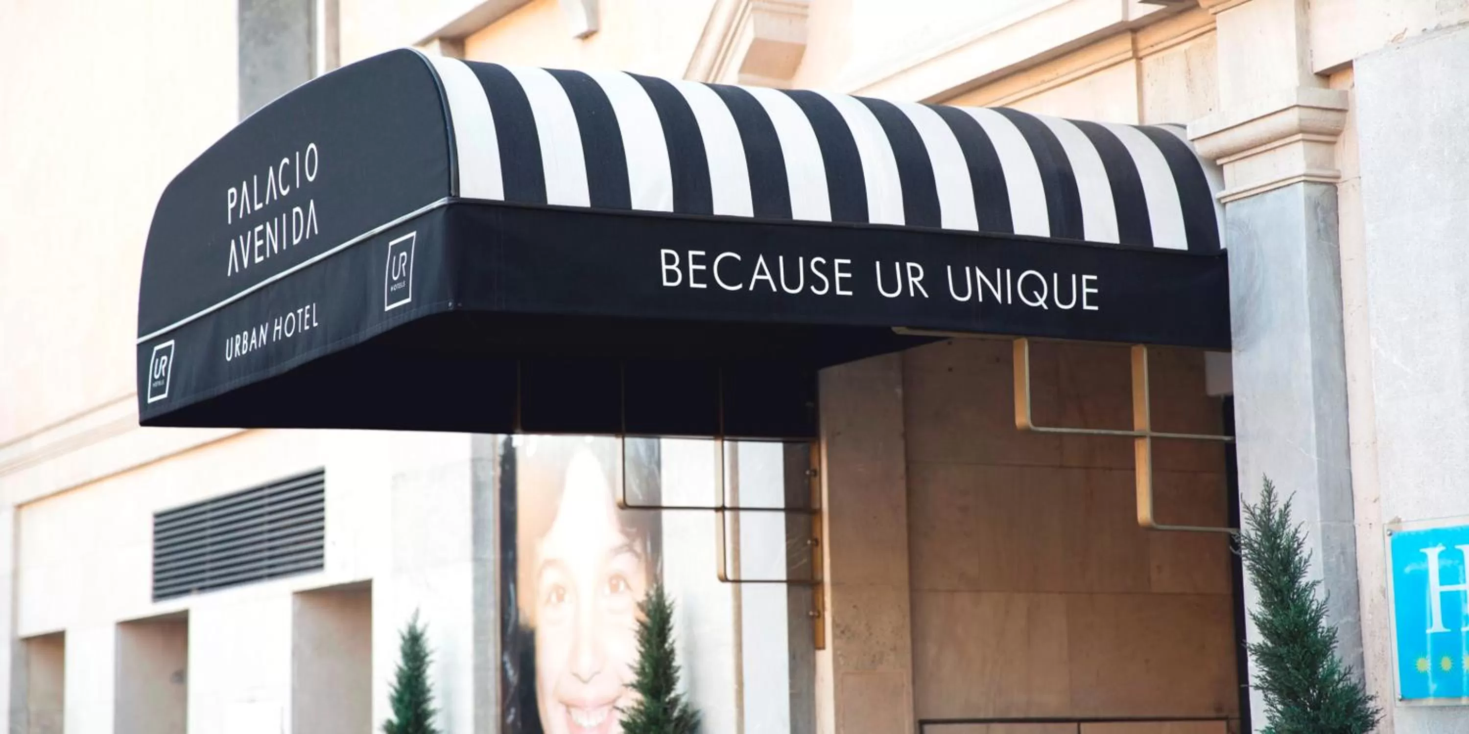 Facade/entrance in Palacio Avenida