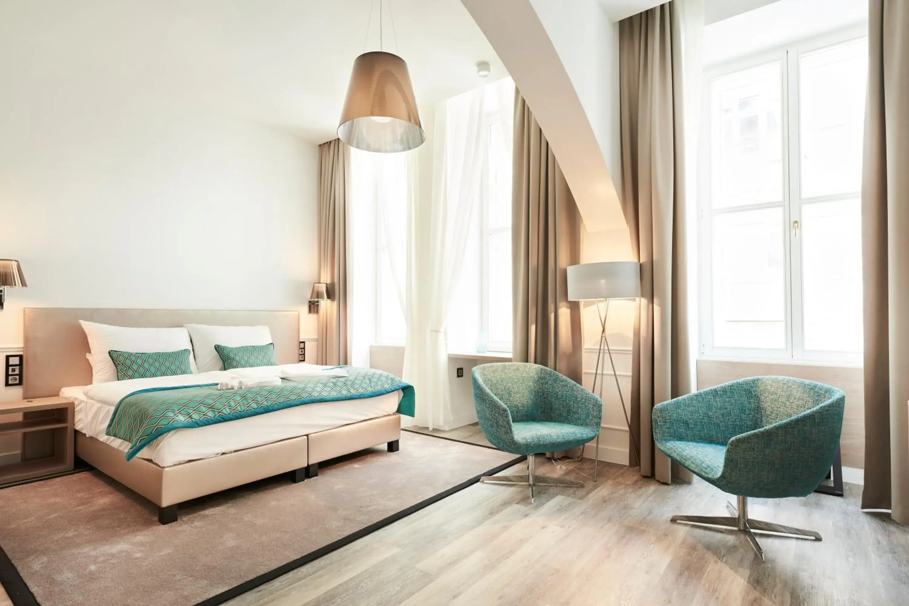 Bedroom, Bed in Boutique Residence Budapest