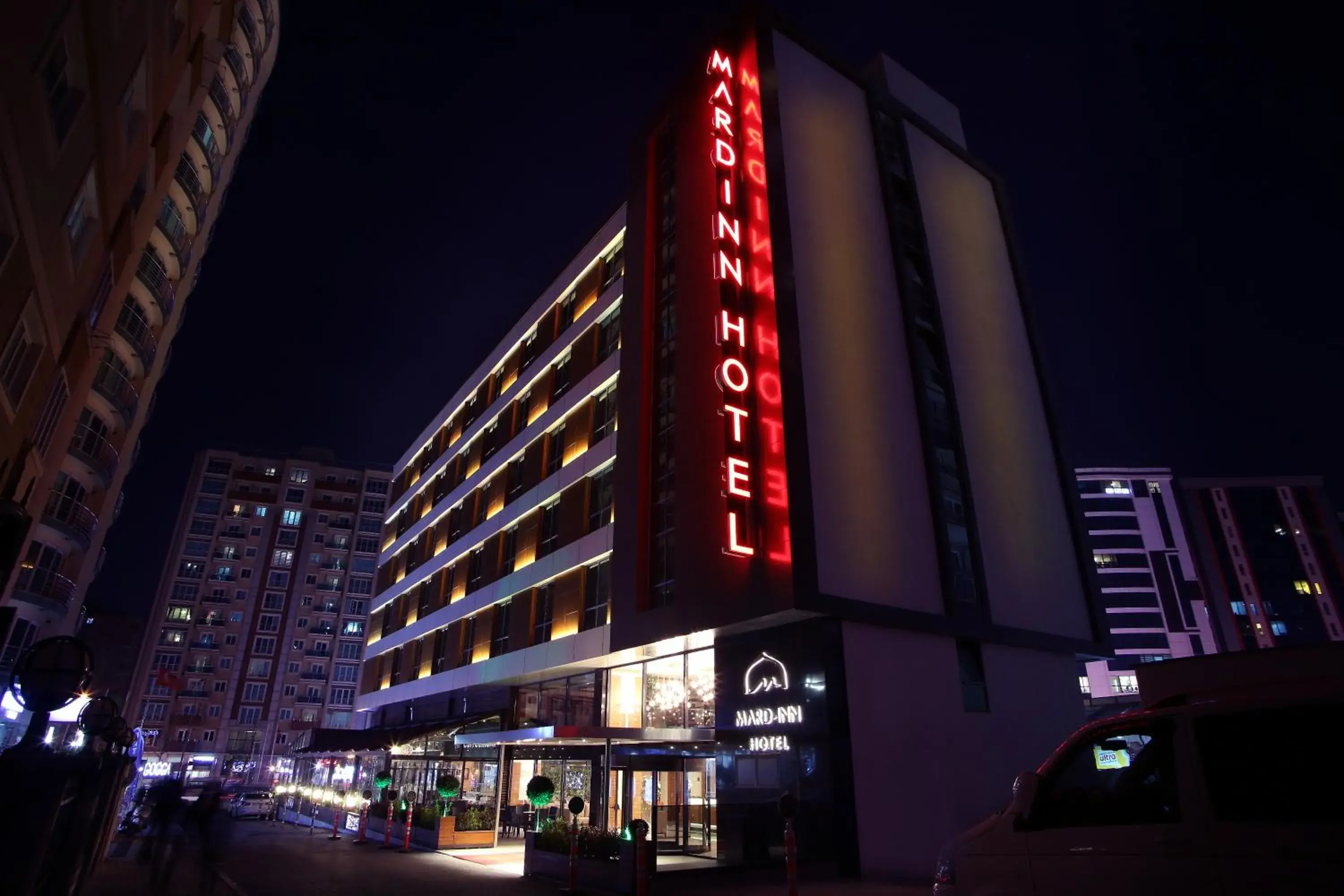 Night, Property Building in Mard-inn Hotel
