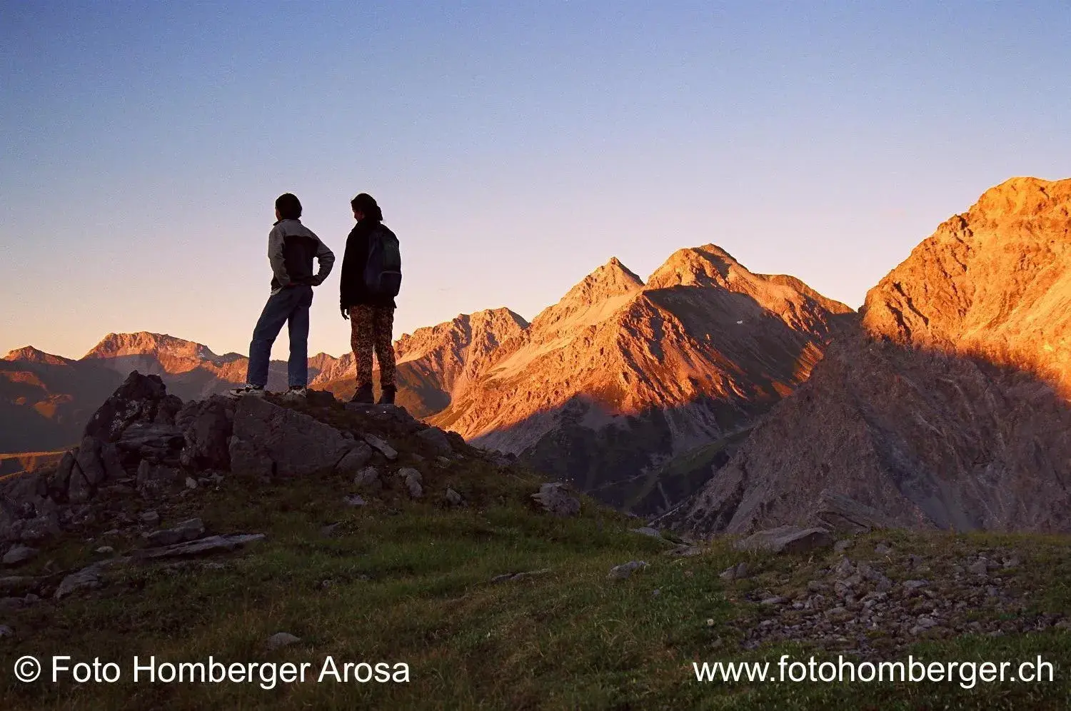 Natural landscape, Sunrise/Sunset in Arosa Vetter Hotel