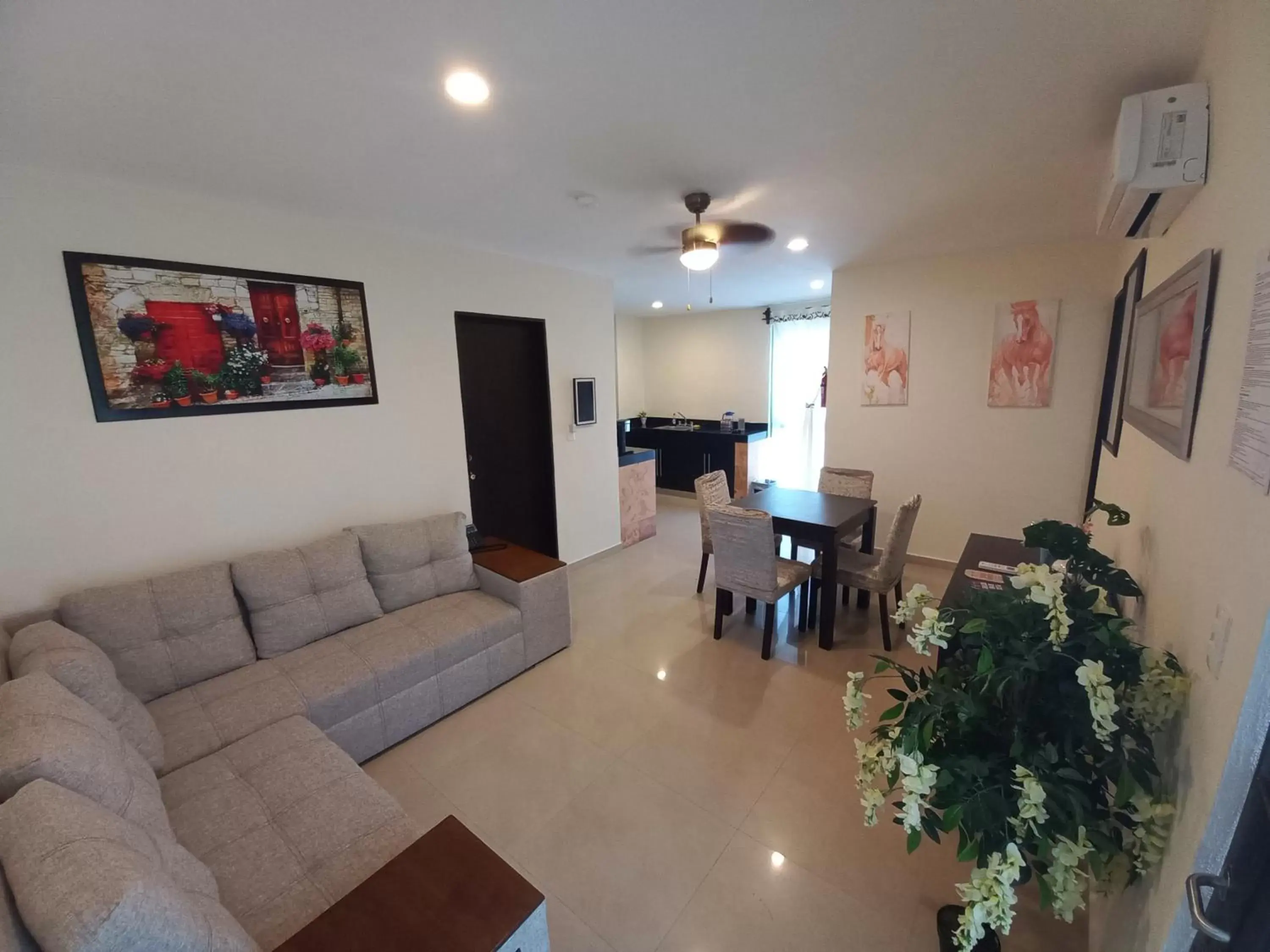 Living room, Seating Area in Hotel Villas Segovia Suites Playa del Carmen