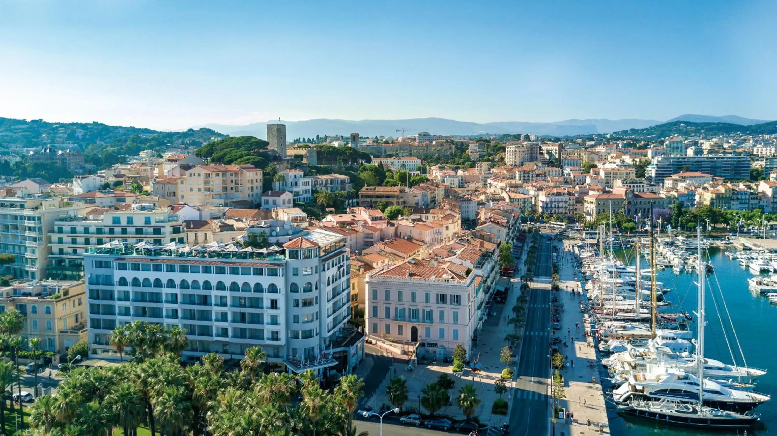 Property building, Bird's-eye View in Canopy by Hilton Cannes