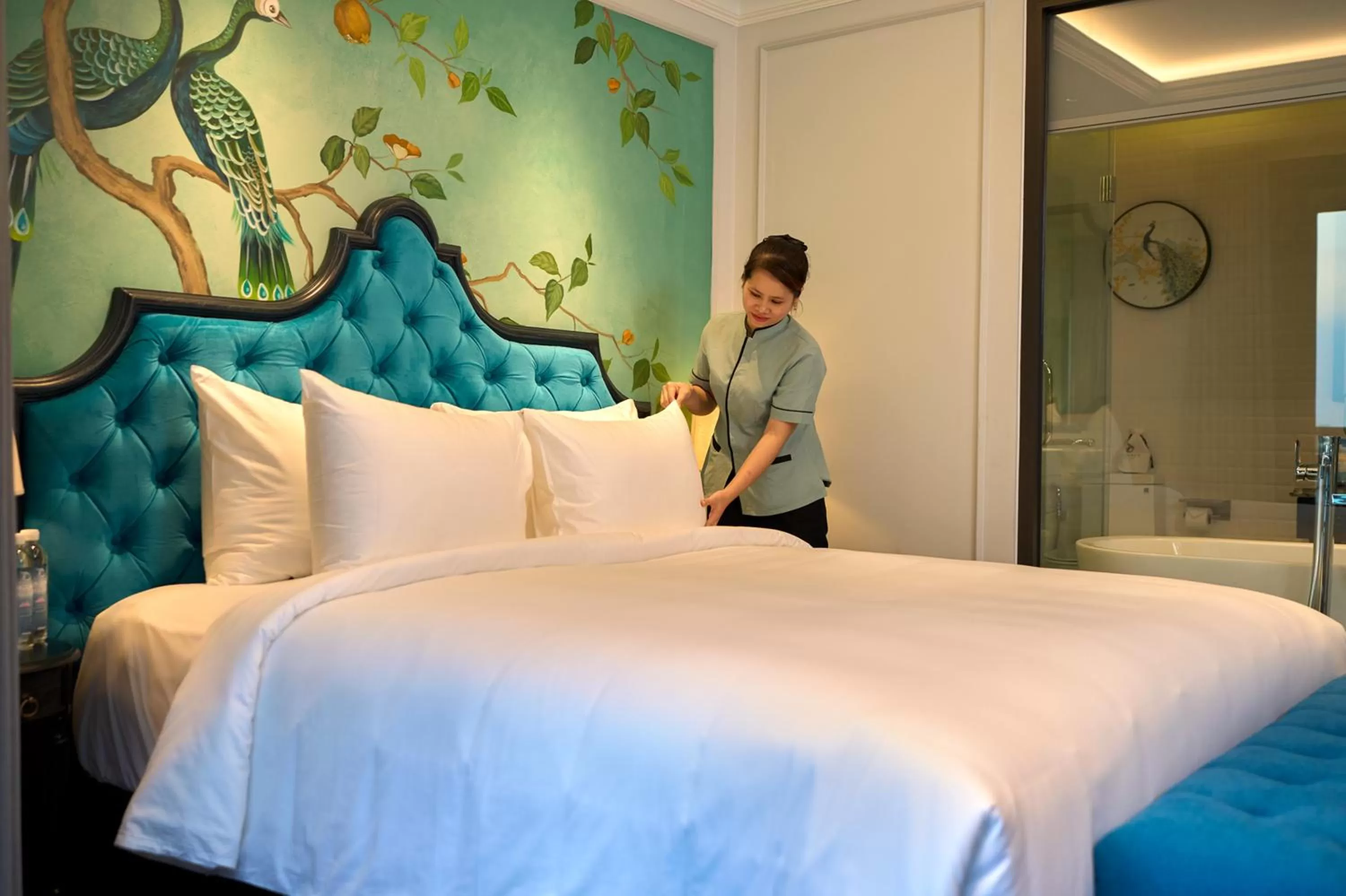 Property building, Bed in Hoi An Delicacy Hotel & Spa