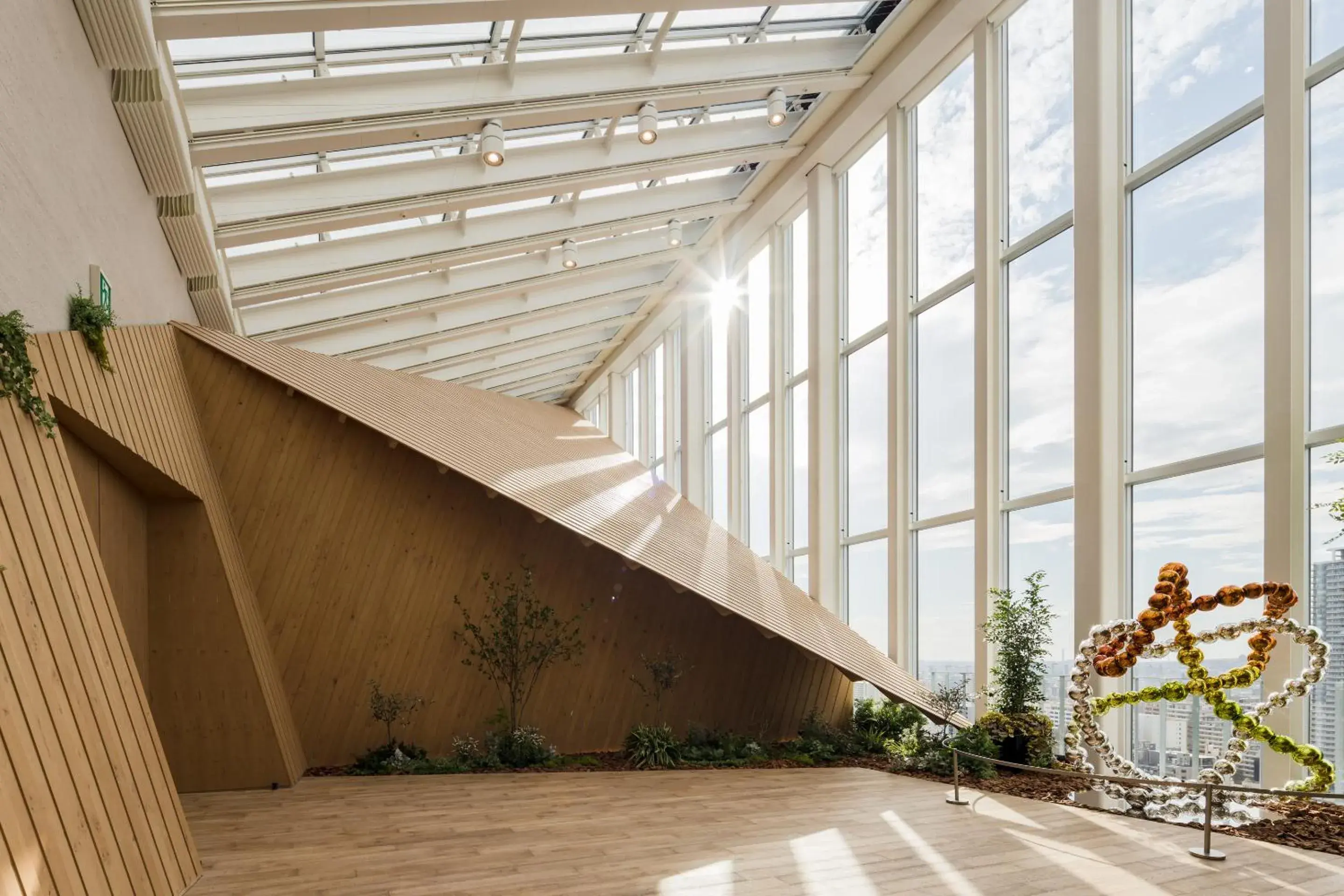 Decorative detail, Property Building in Hotel Royal Classic Osaka