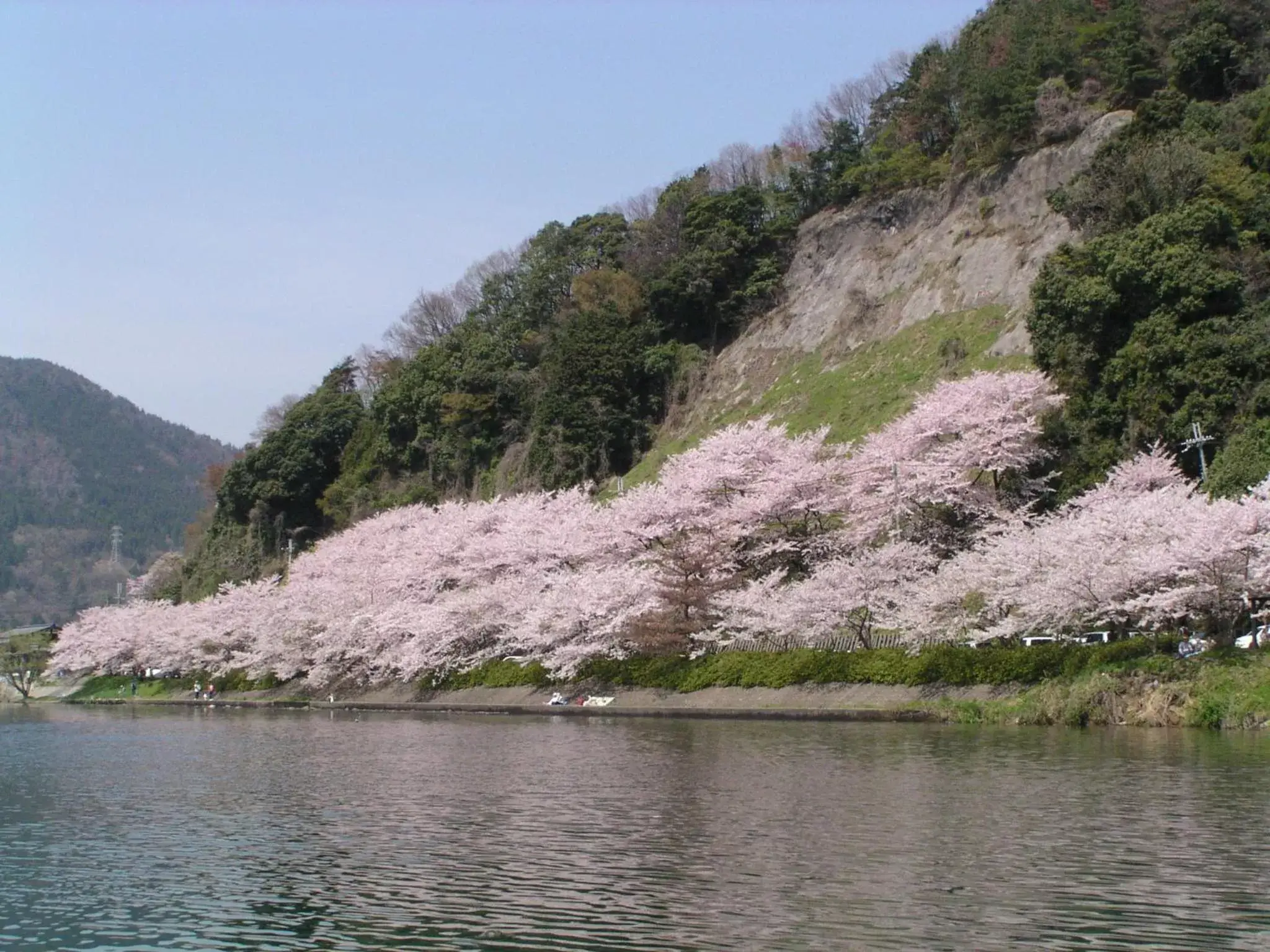 Natural landscape in Lake Biwa Otsu Prince Hotel