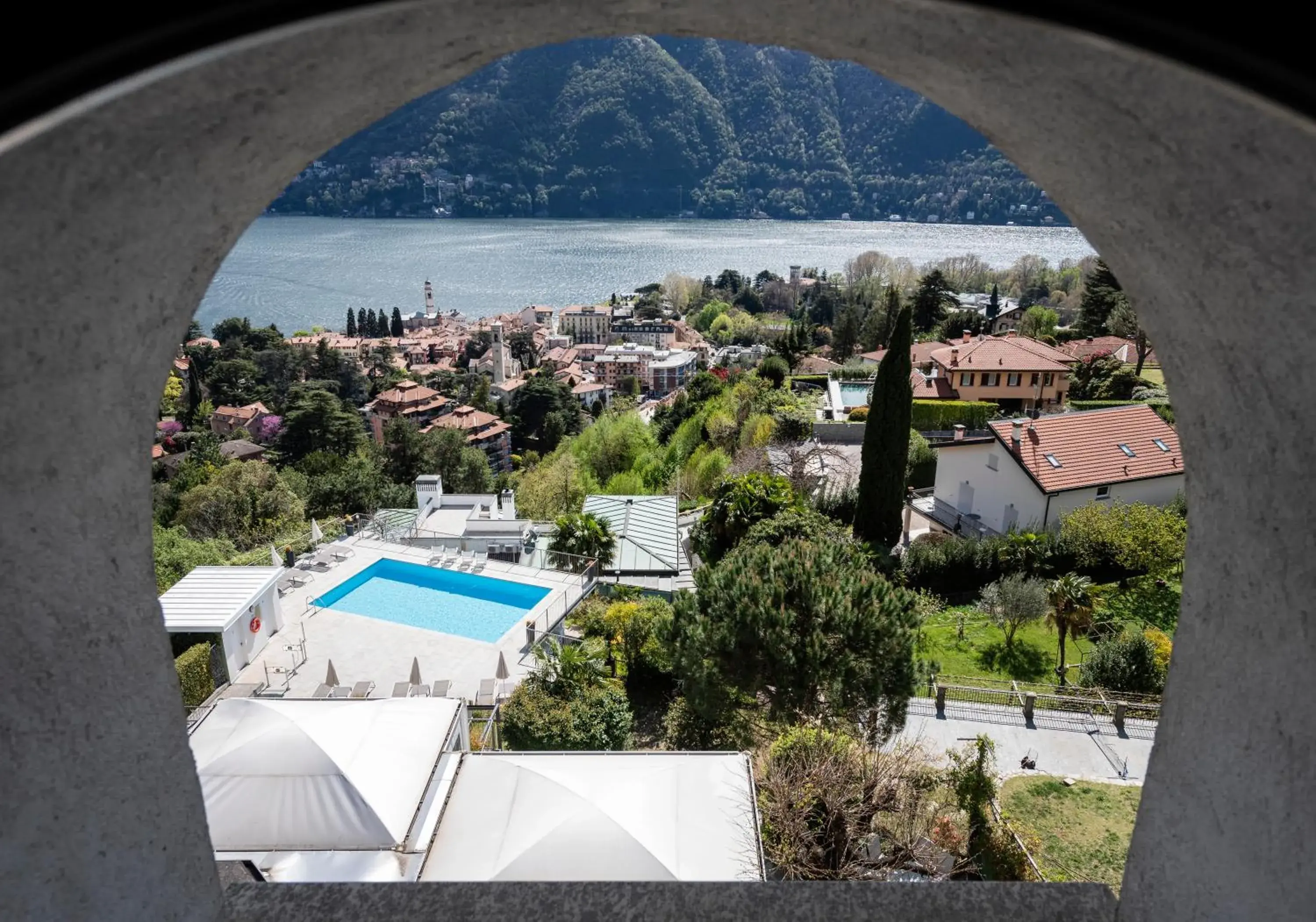 Pool View in Hotel Asnigo