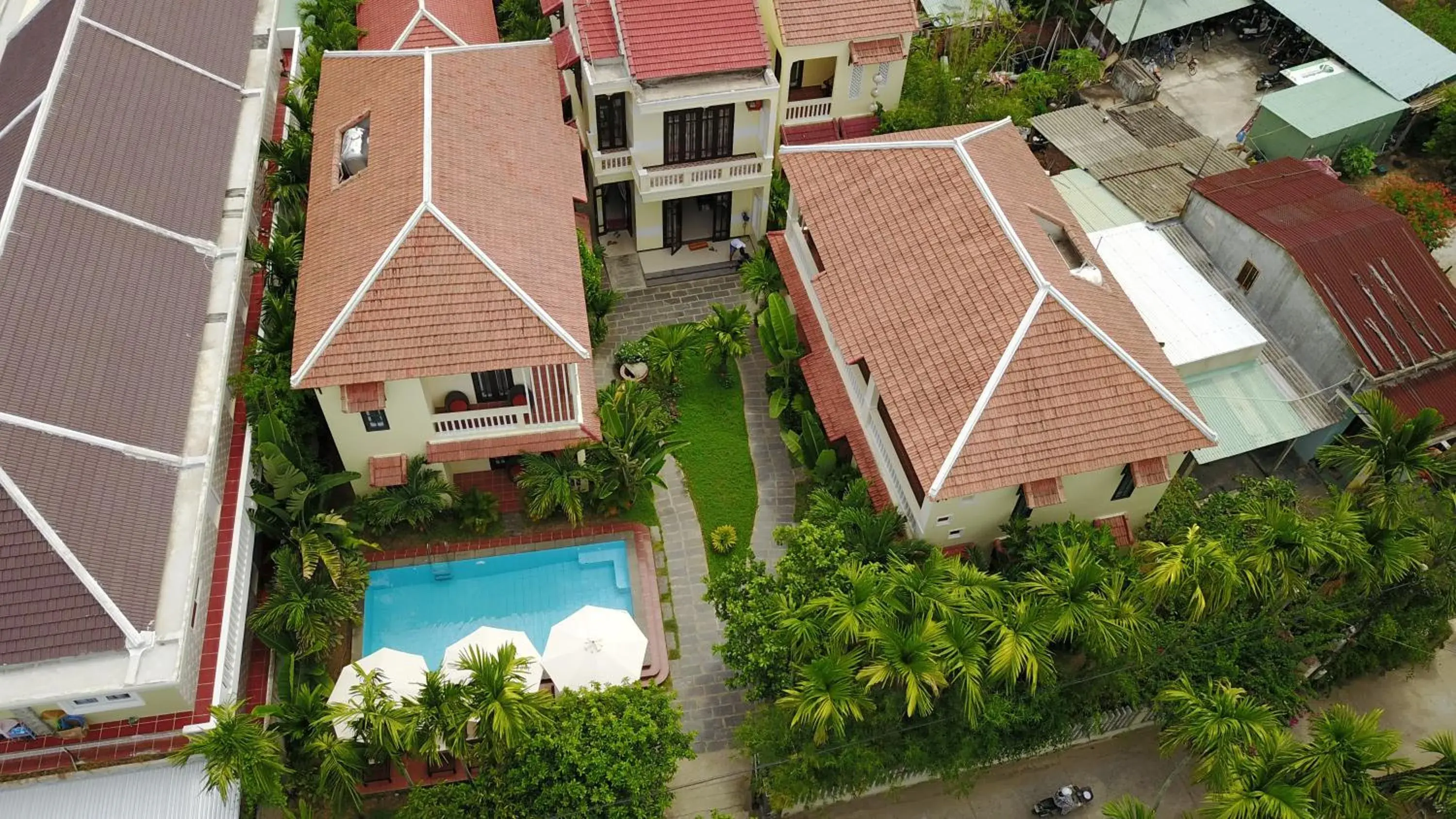 Bird's-eye View in Hoi An Holiday Villa