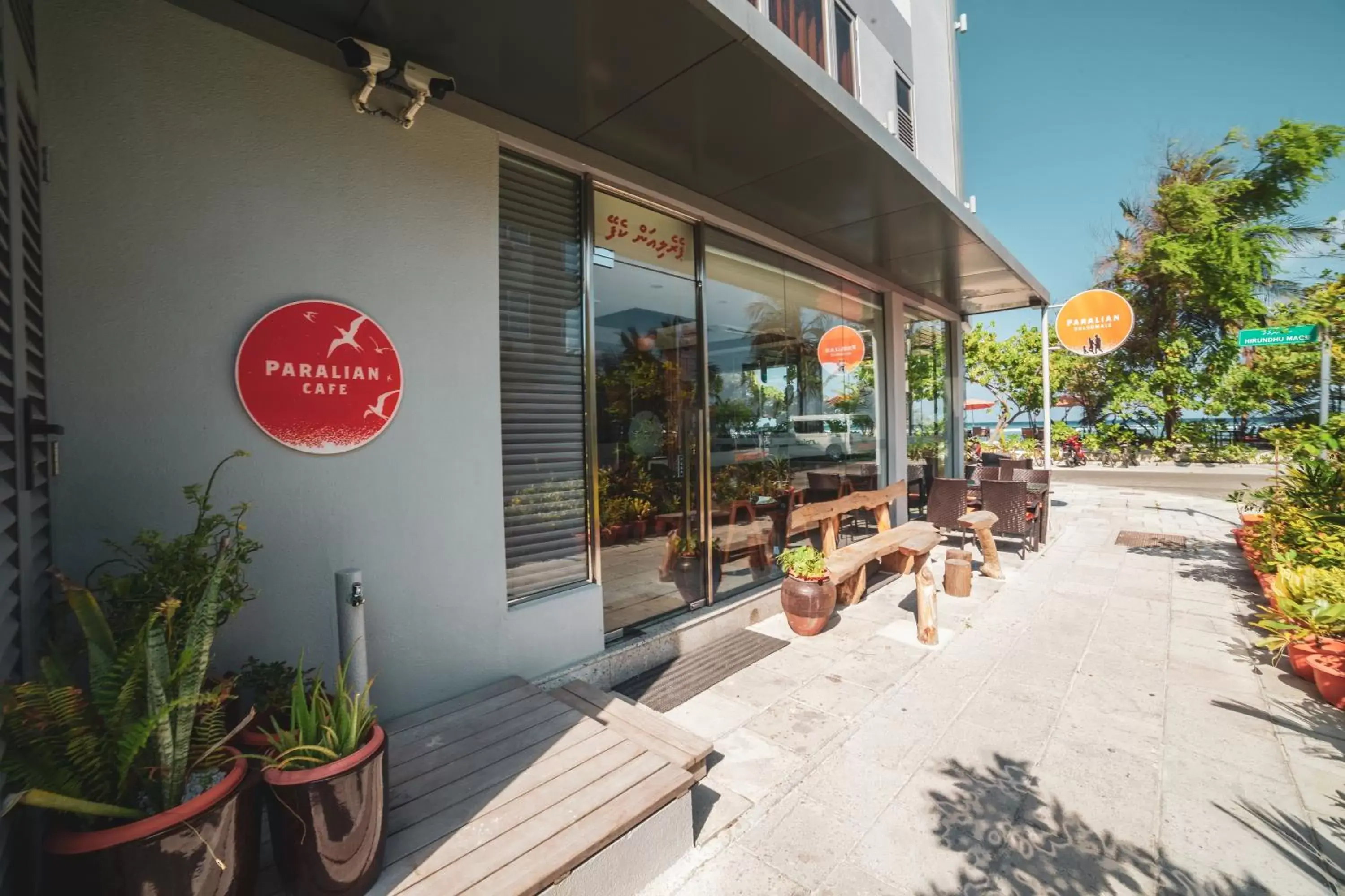 Facade/entrance in Paralian Hulhumale' Facade/entrance in Paralian Hulhumale'